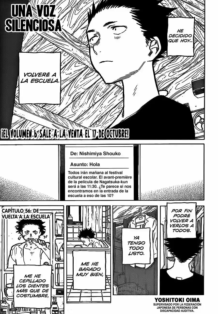 Read A Silent Voice Español Manga Online