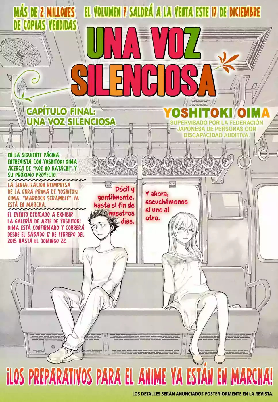 Read A Silent Voice Español Manga Online