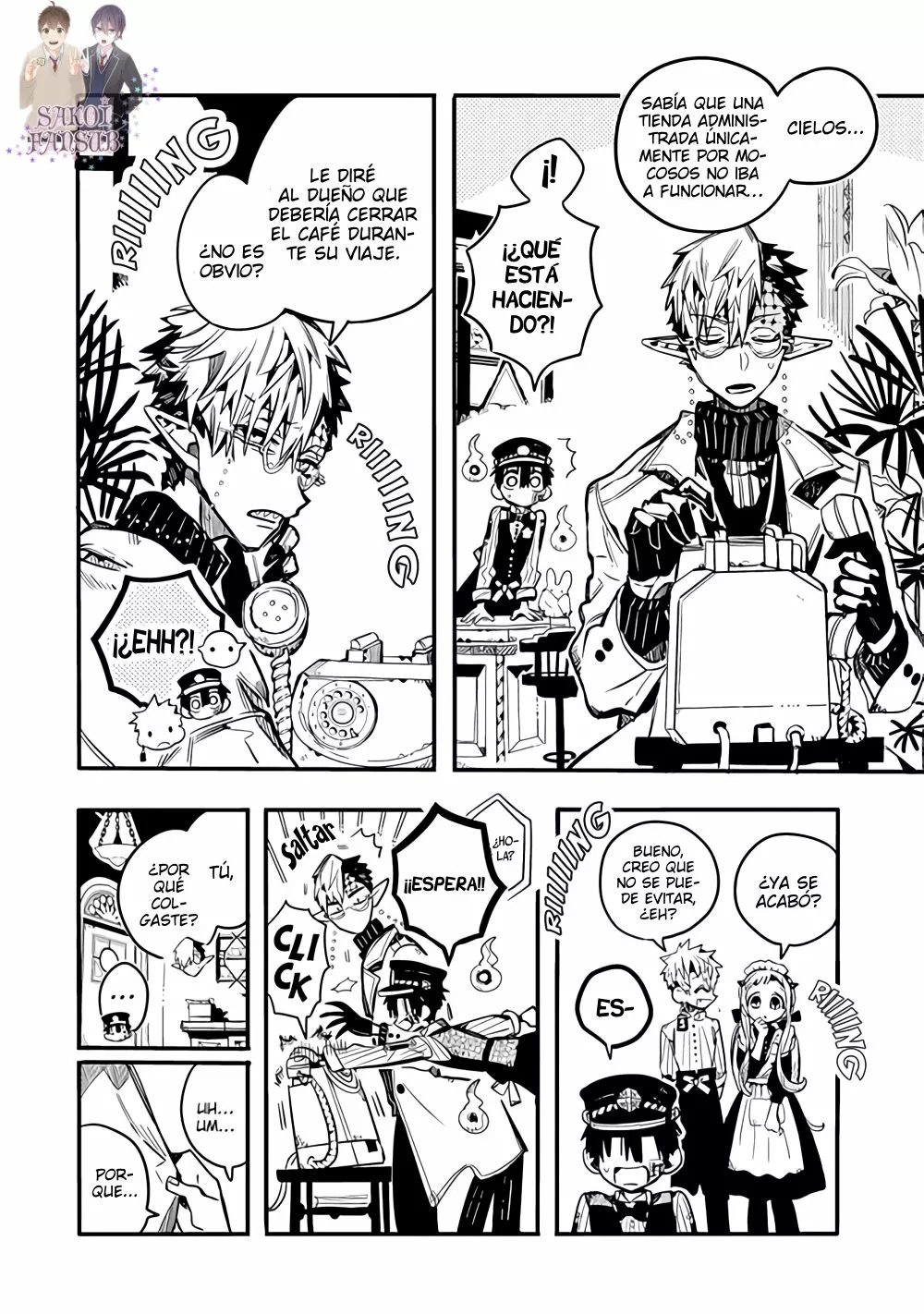 Read After-School Hanako-Kun Español Manga Online