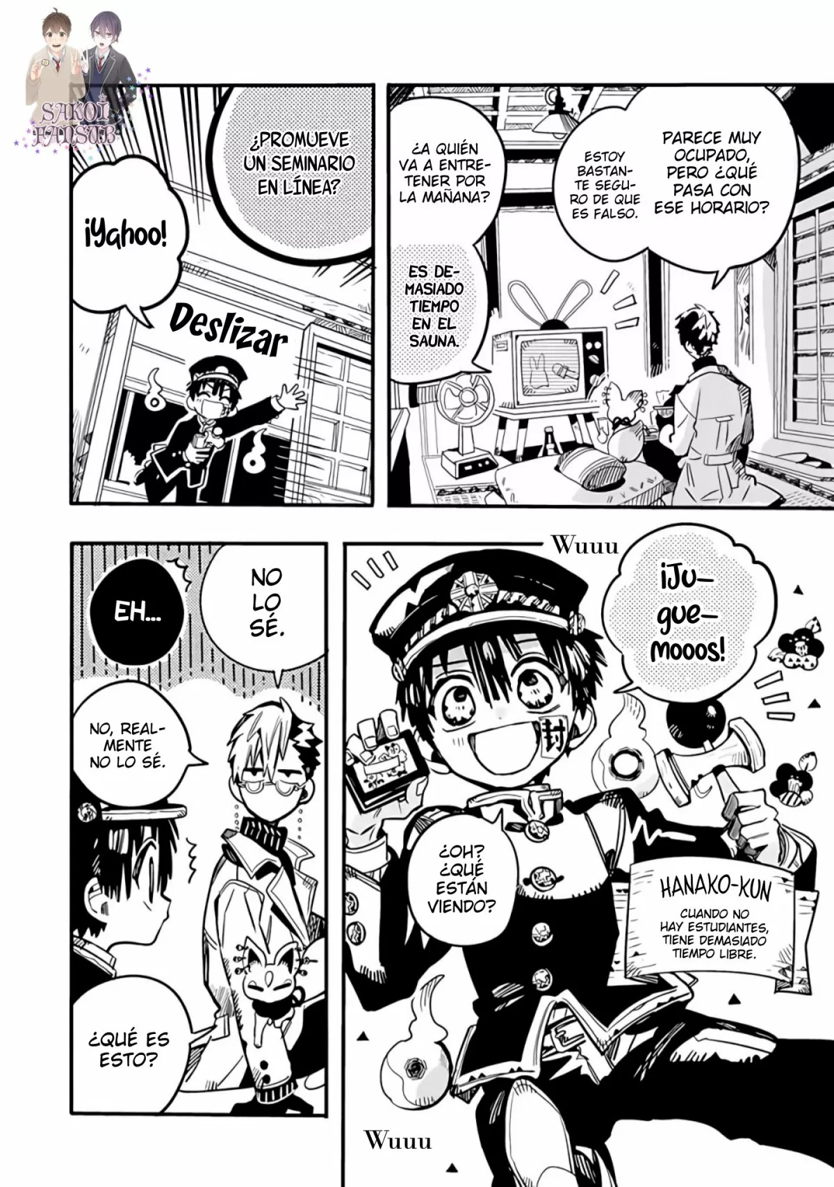 Read After-School Hanako-Kun Español Manga Online