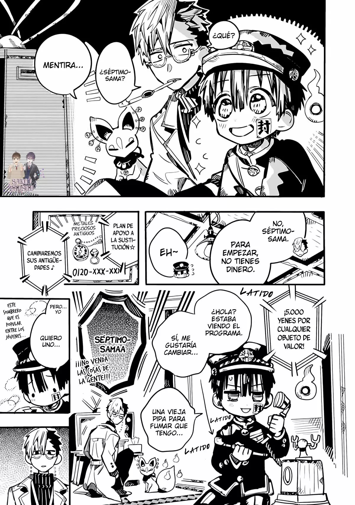 Read After-School Hanako-Kun Español Manga Online