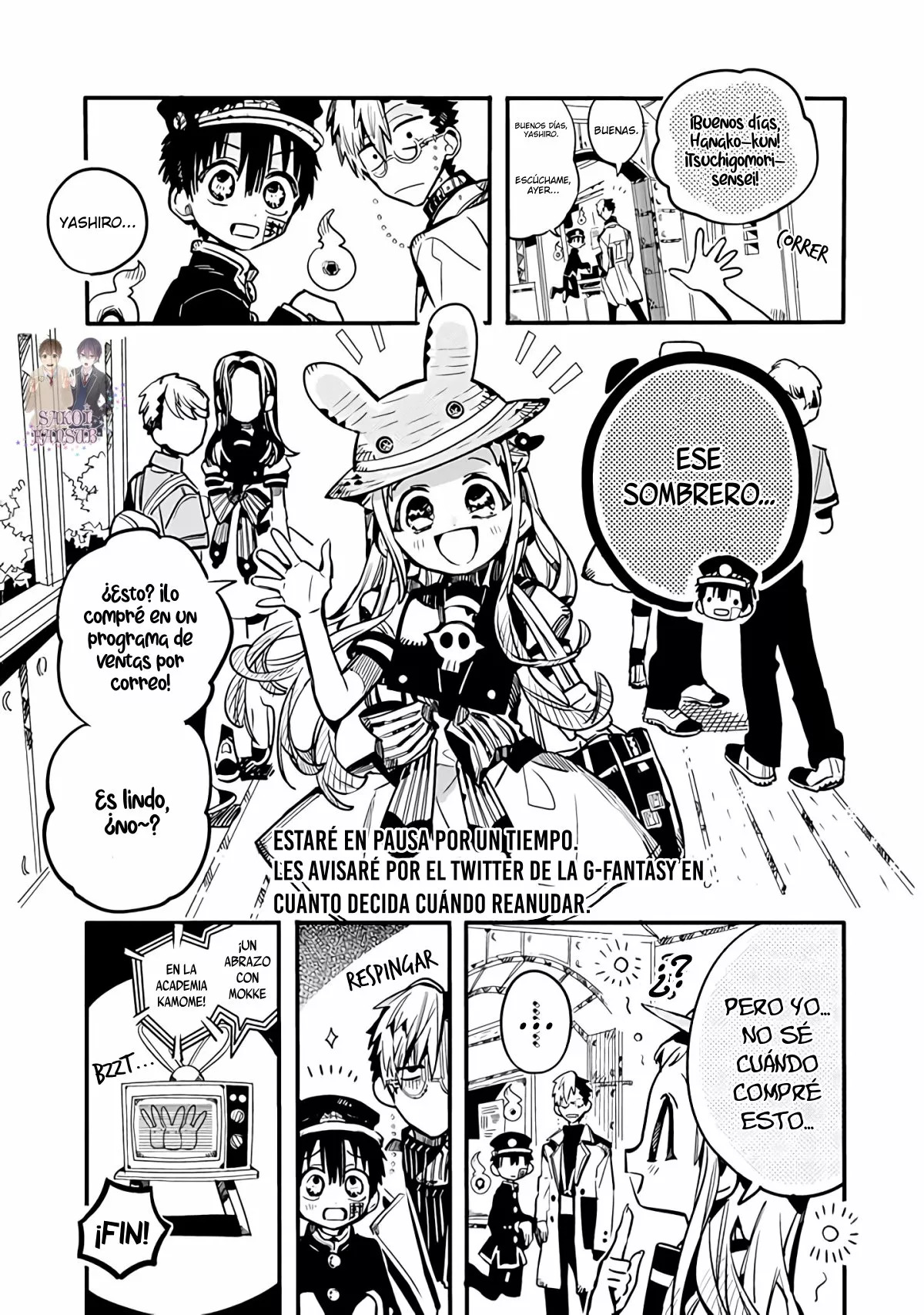 Read After-School Hanako-Kun Español Manga Online