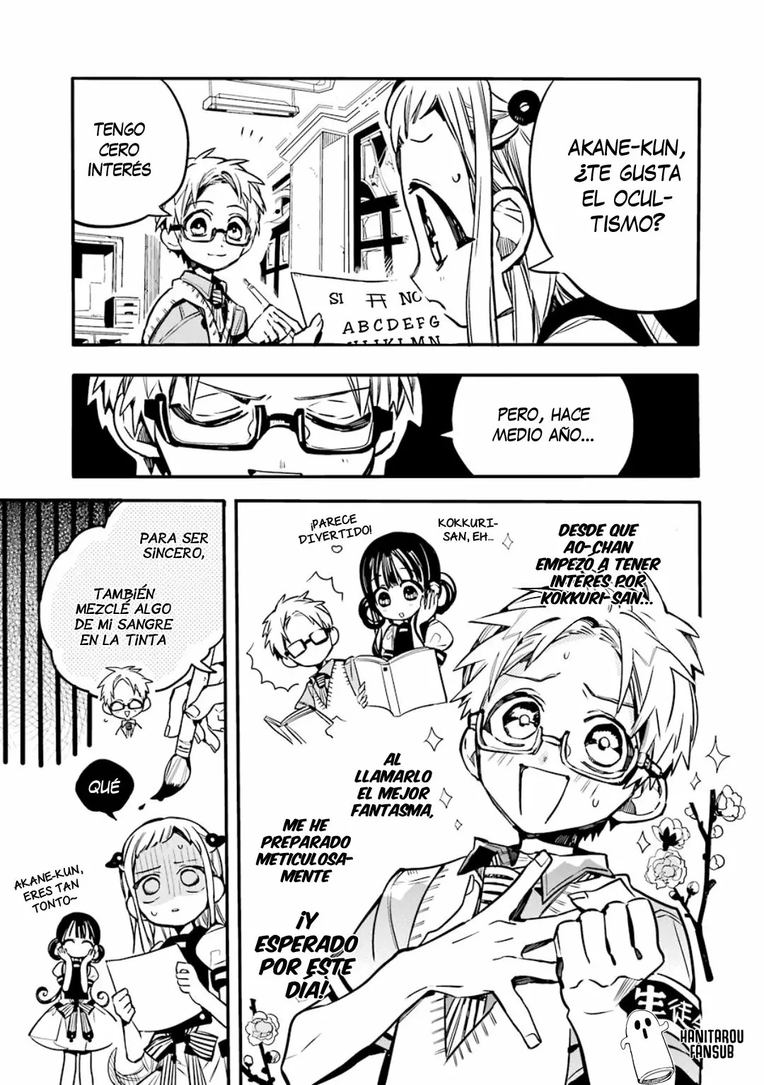 Read After-School Hanako-Kun Español Manga Online