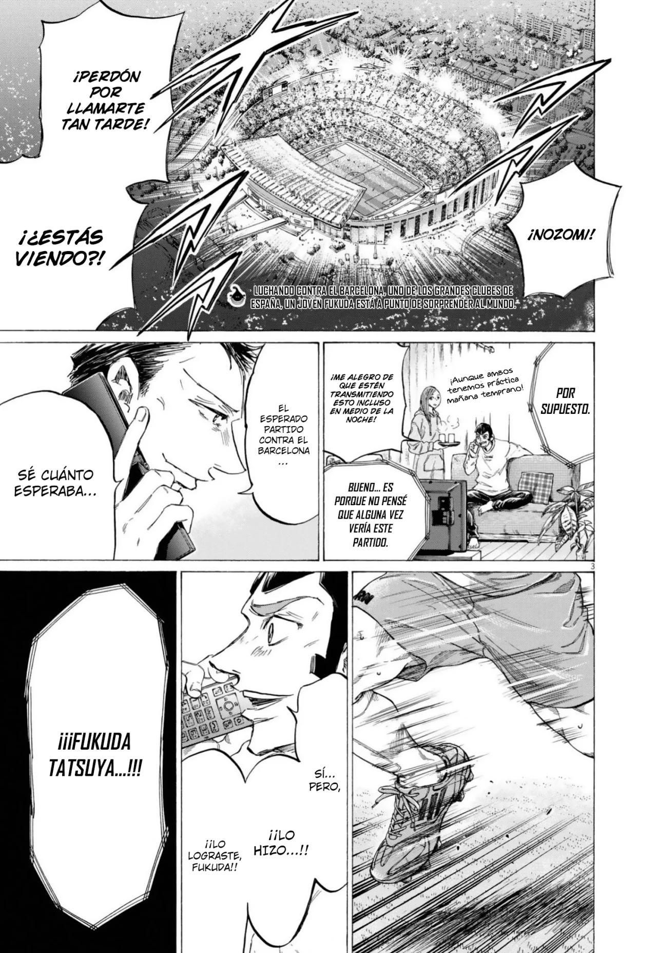 Read Ao ashi Español Manga Online