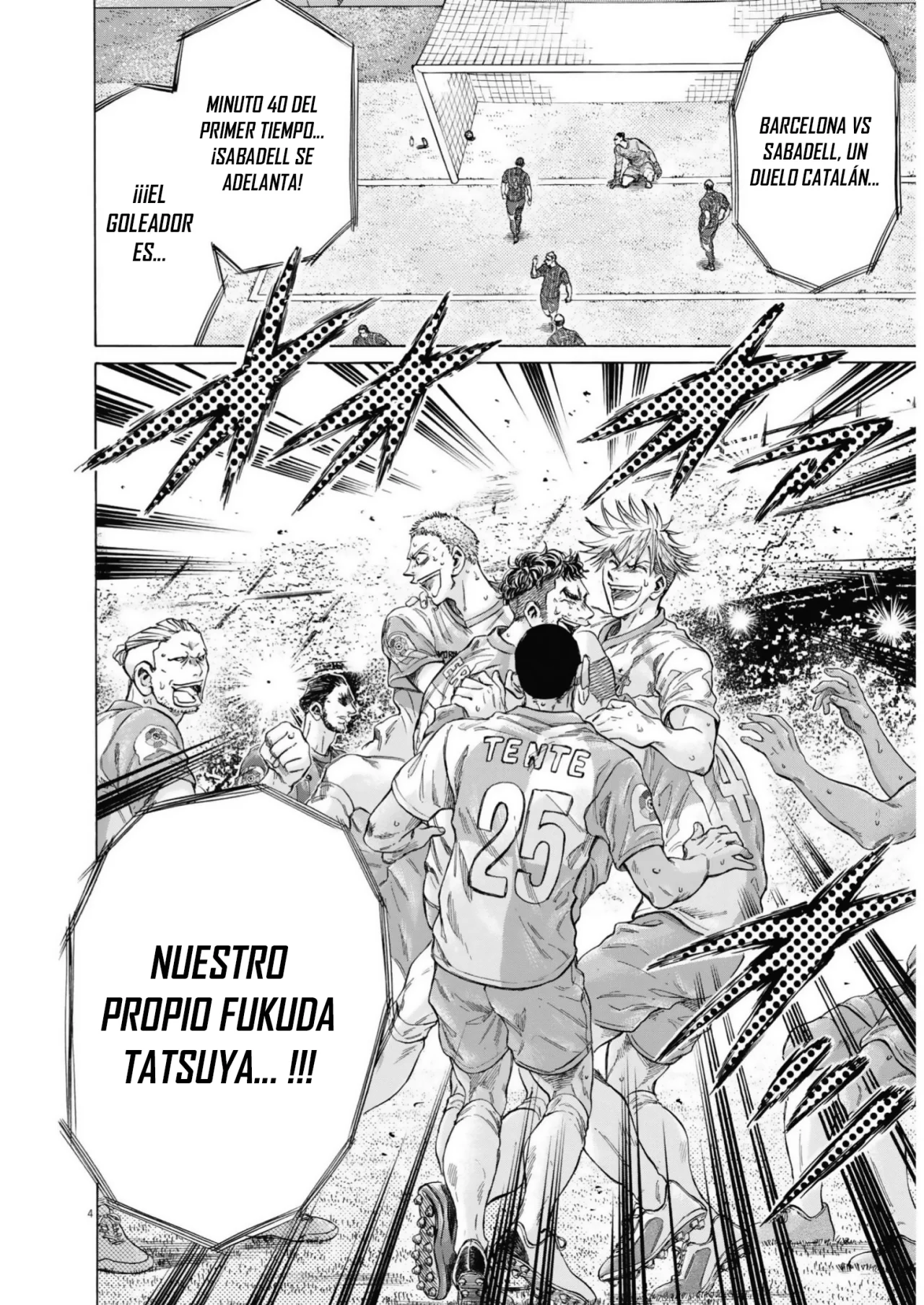 Read Ao ashi Español Manga Online