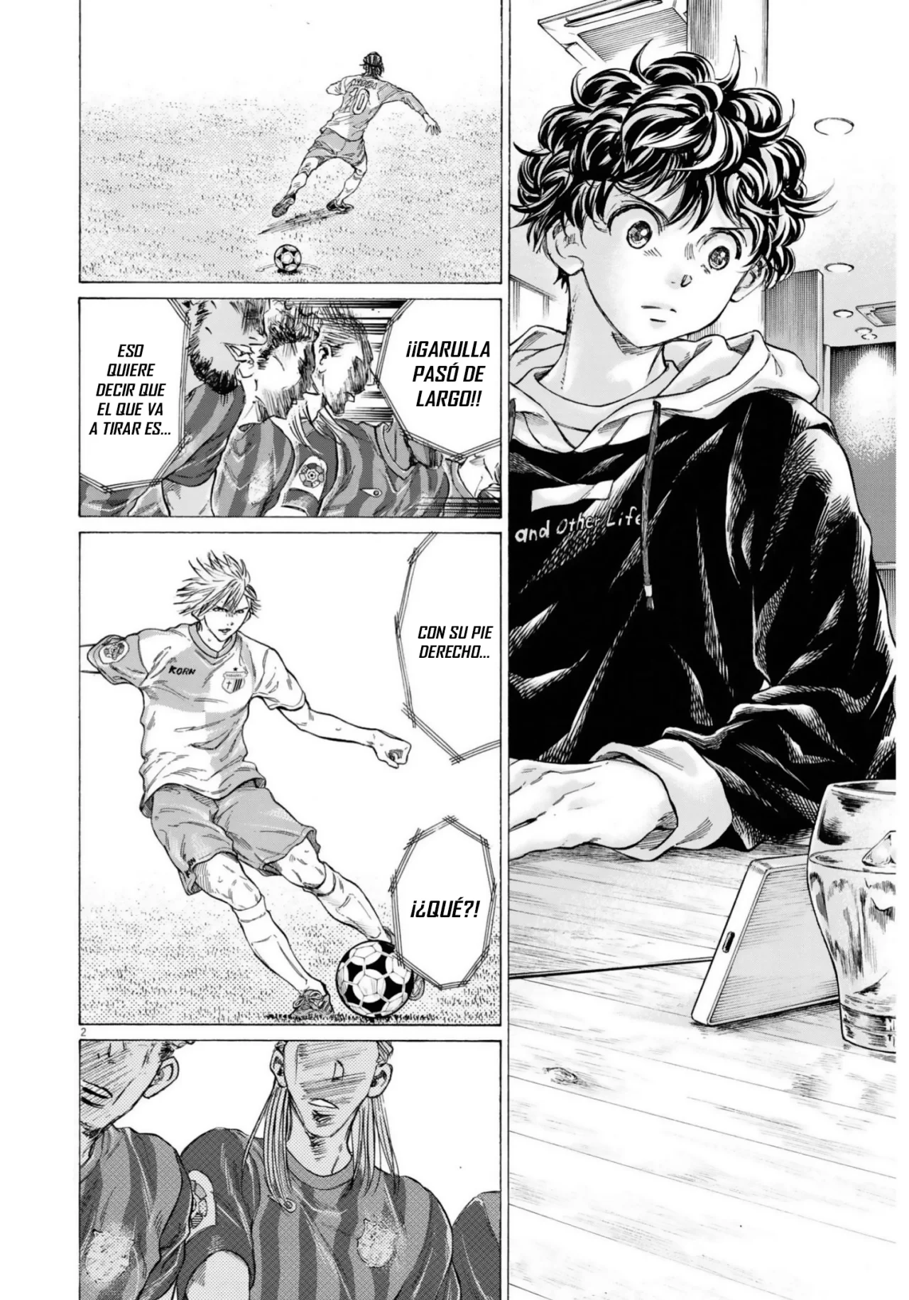 Read Ao ashi Español Manga Online