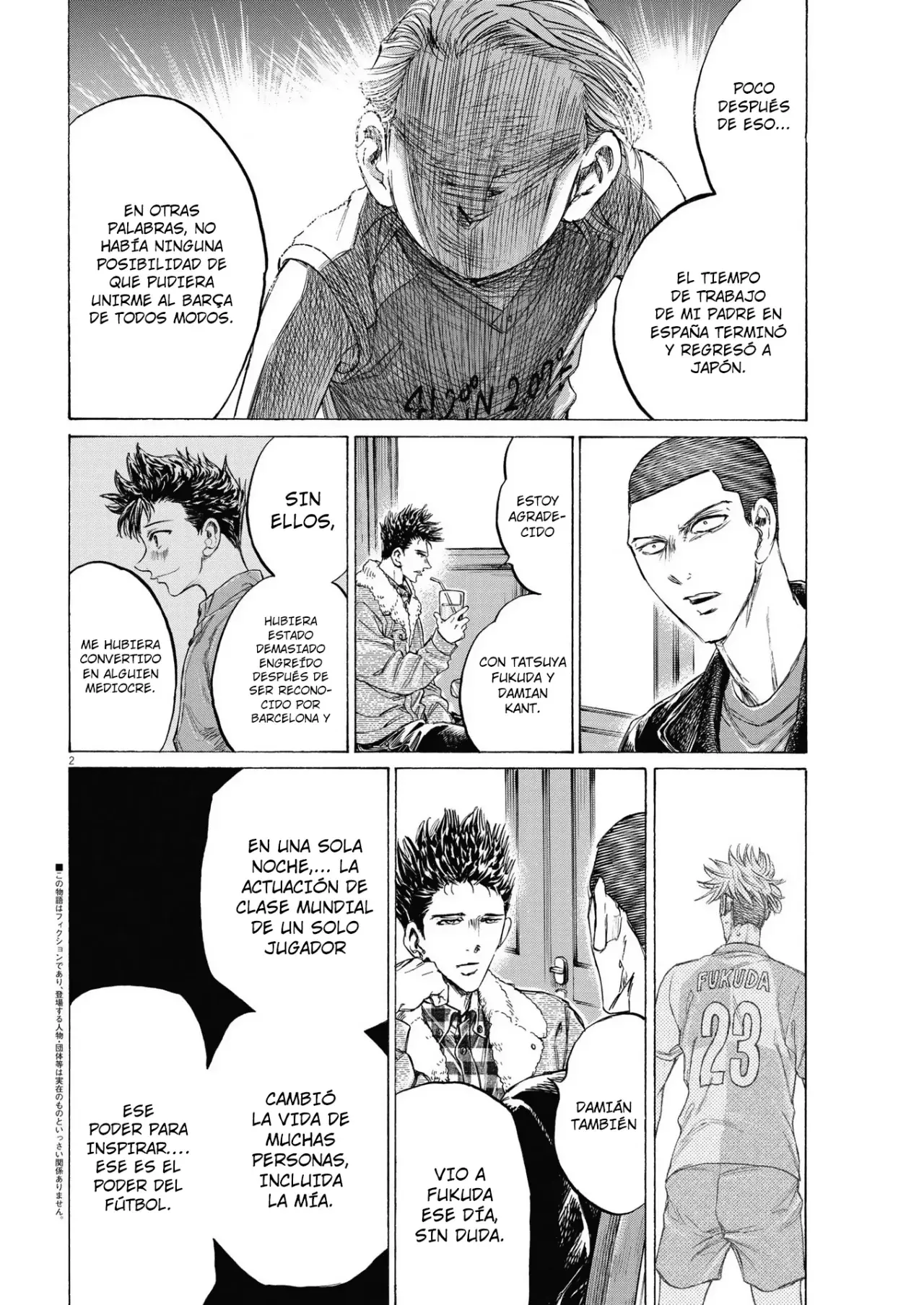 Read Ao ashi Español Manga Online