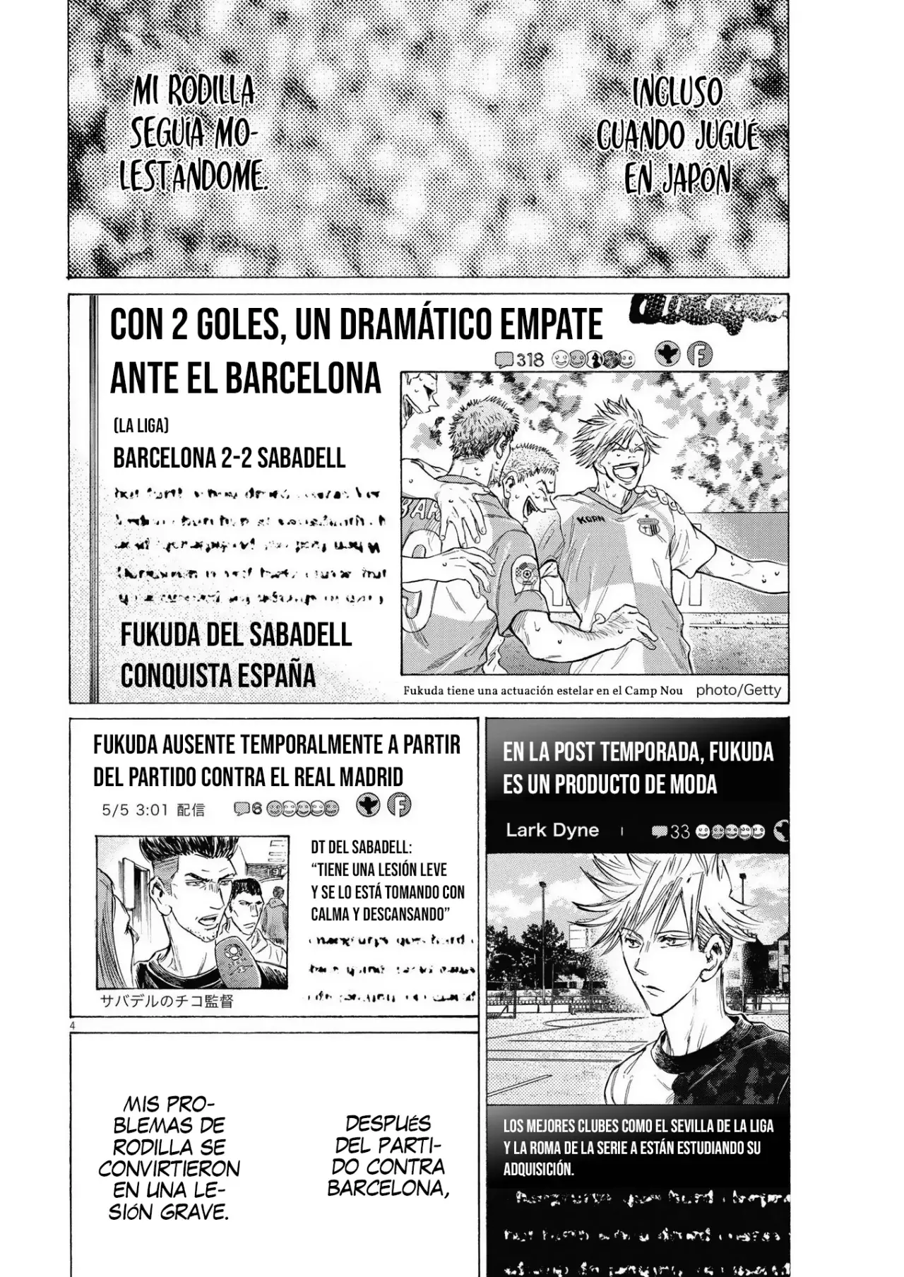 Read Ao ashi Español Manga Online