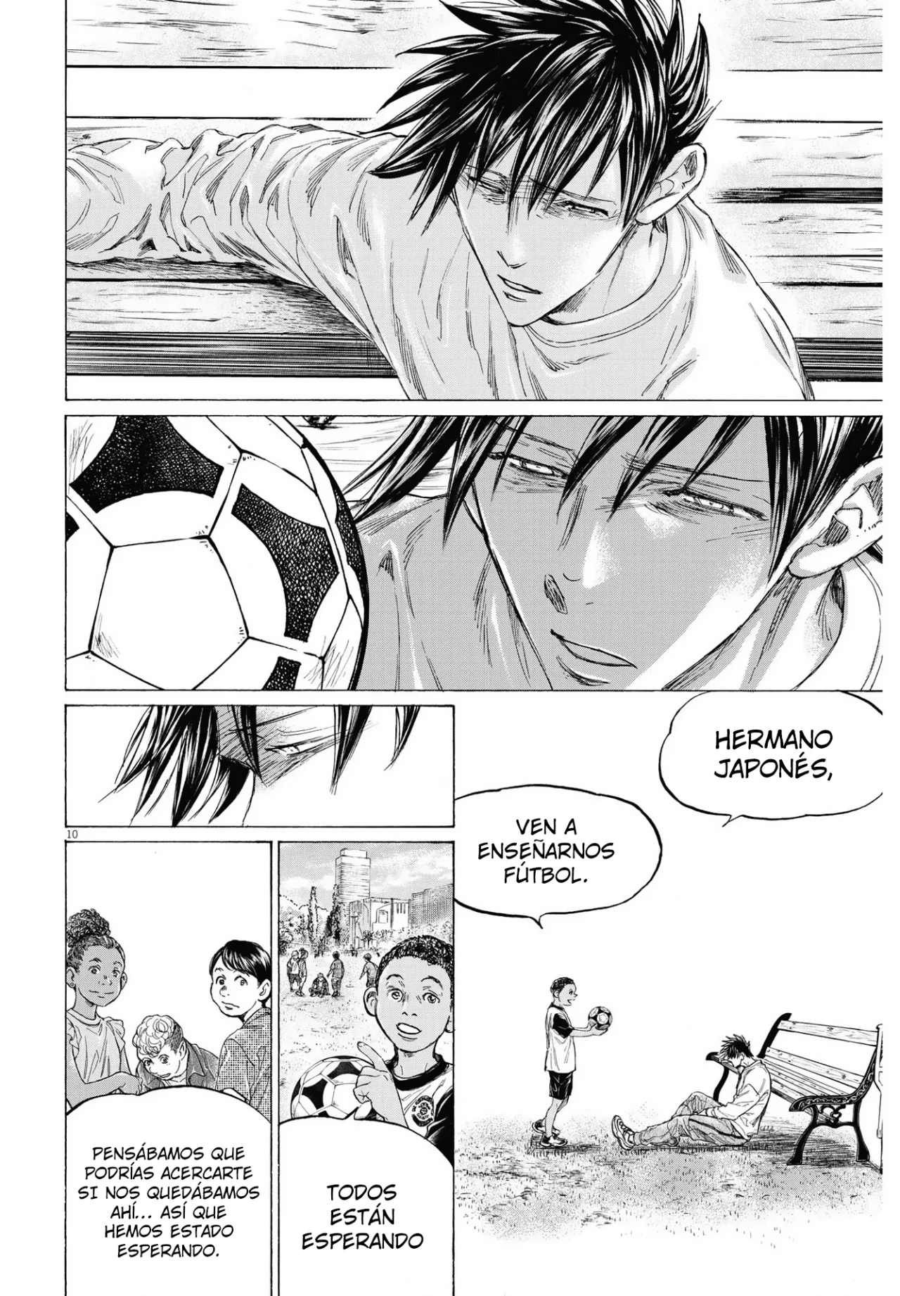 Read Ao ashi Español Manga Online