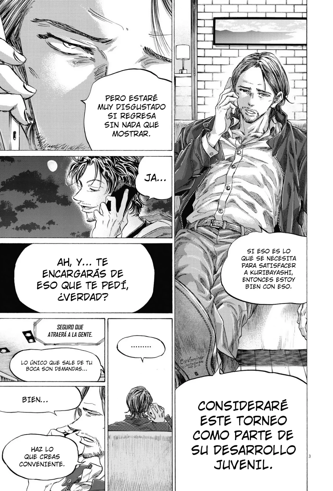 Read Ao ashi Español Manga Online
