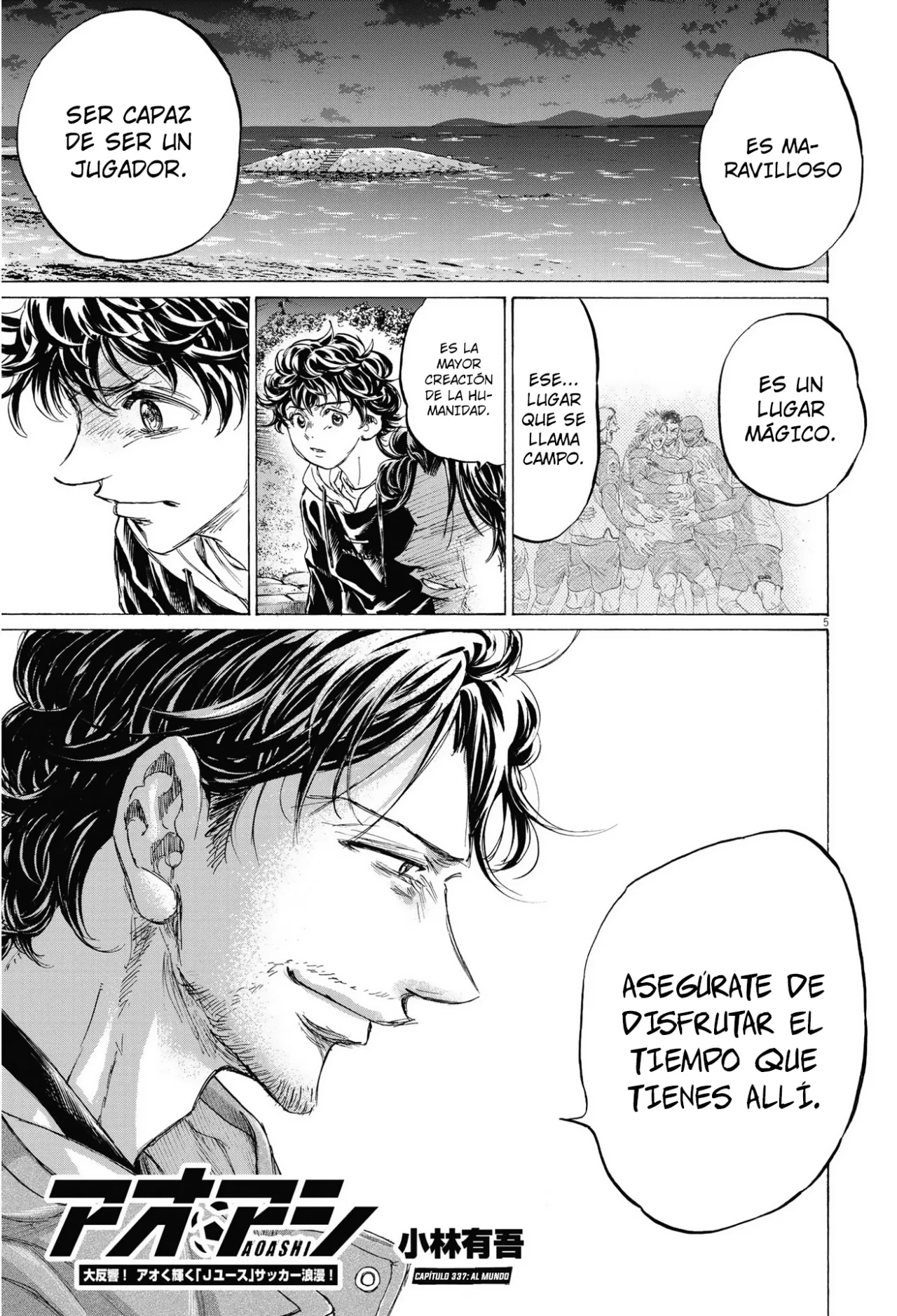 Read Ao ashi Español Manga Online