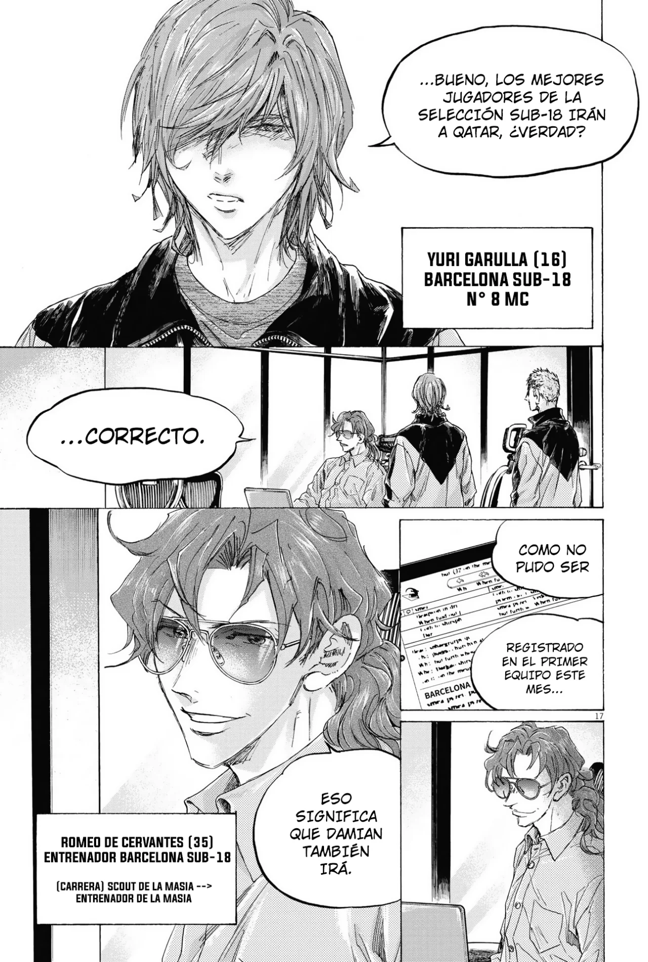 Read Ao ashi Español Manga Online