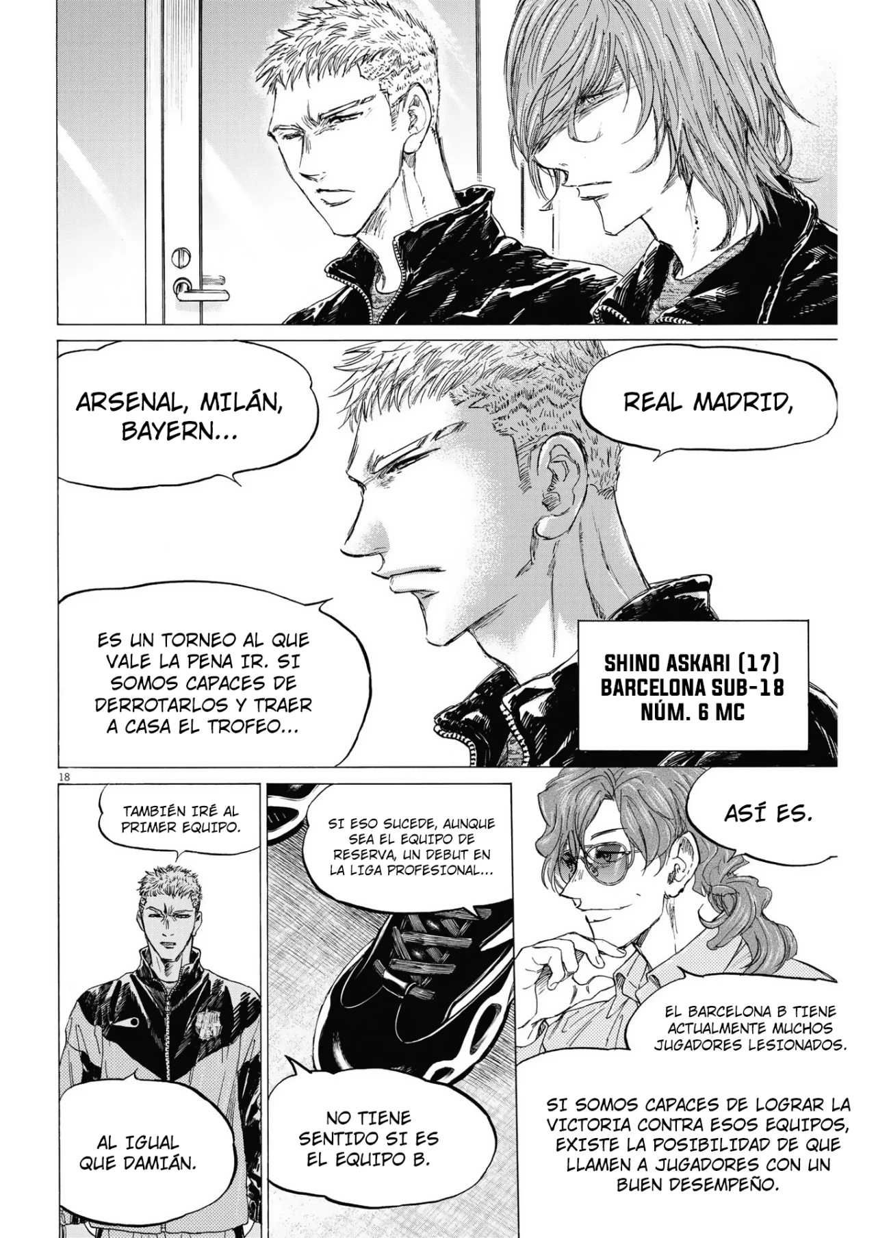 Read Ao ashi Español Manga Online