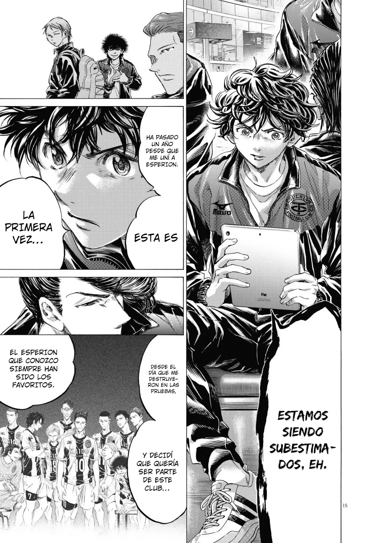 Read Ao ashi Español Manga Online