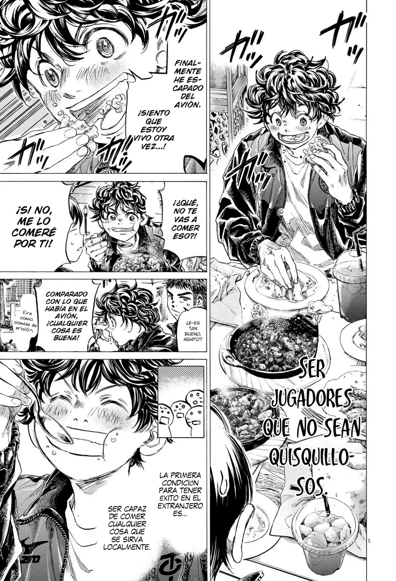 Read Ao ashi Español Manga Online