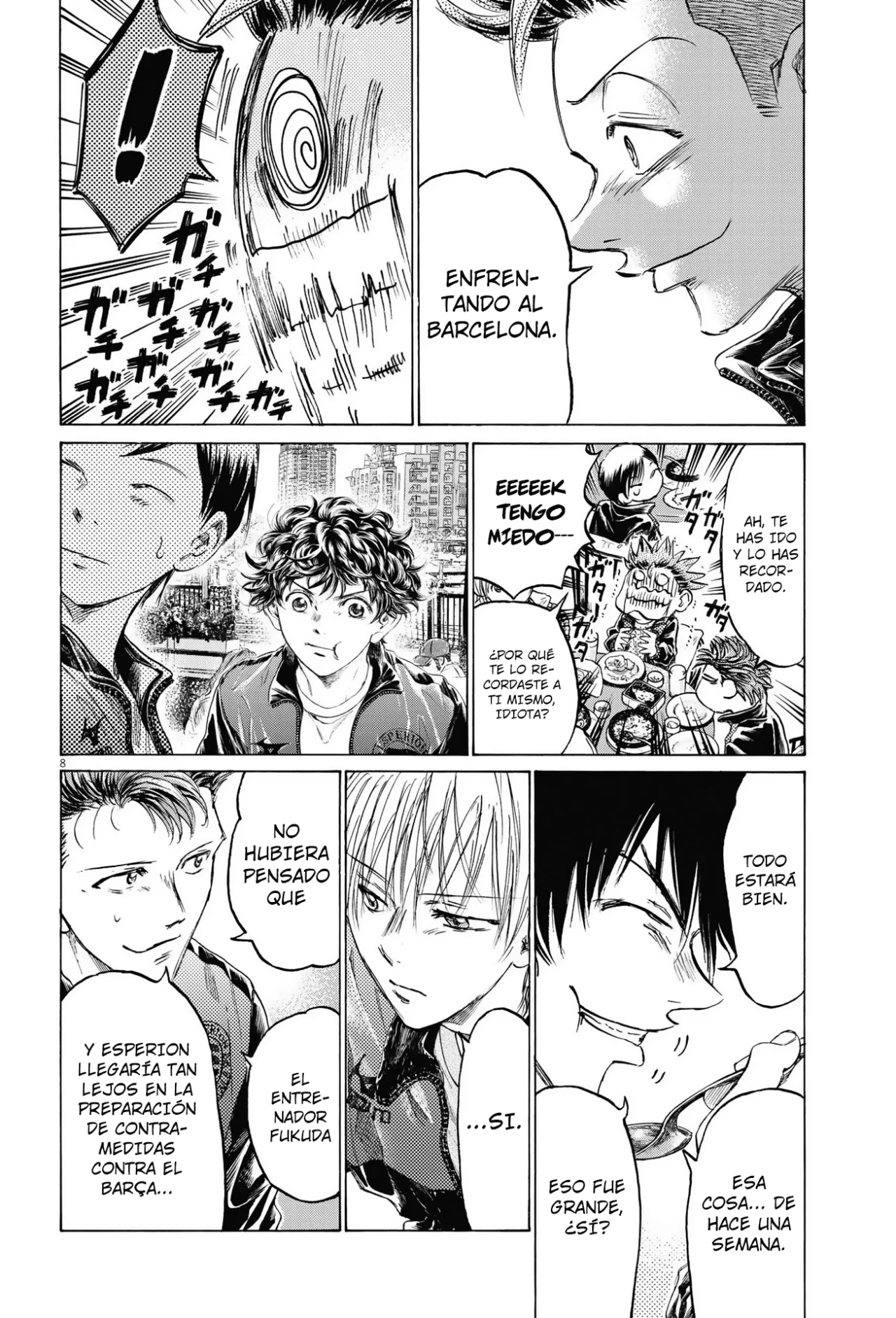 Read Ao ashi Español Manga Online