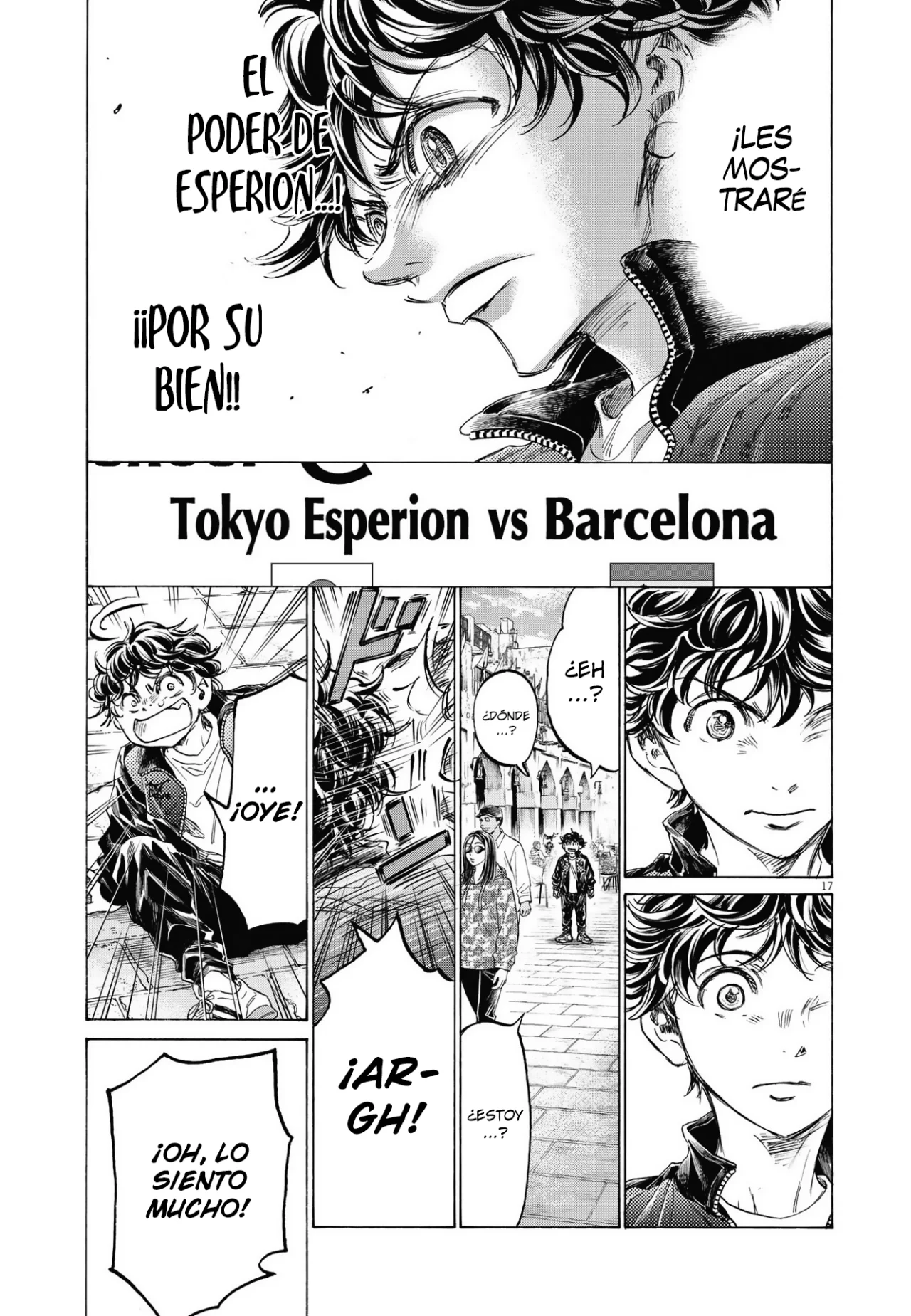 Read Ao ashi Español Manga Online