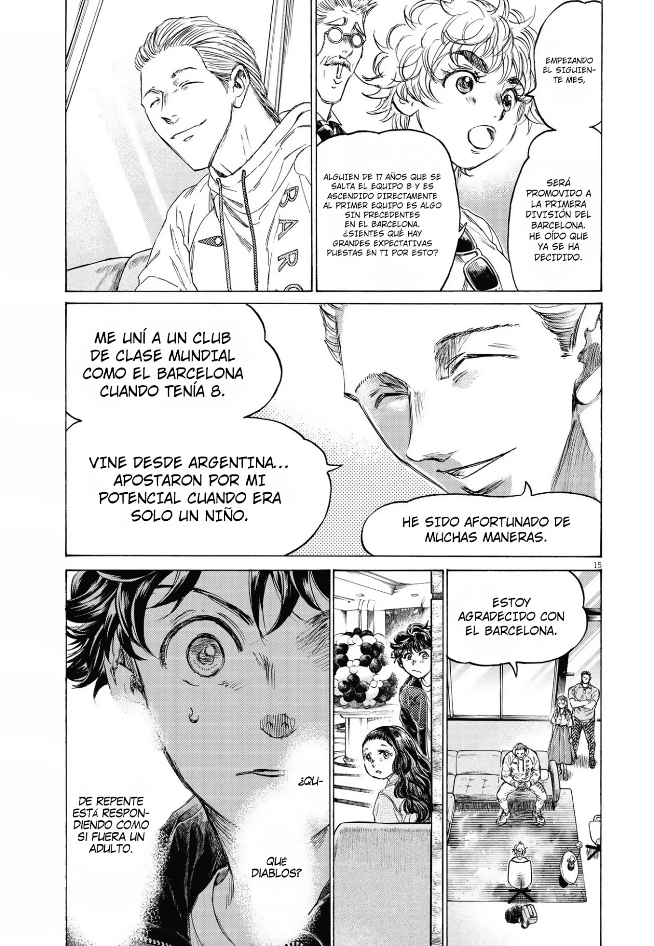 Read Ao ashi Español Manga Online