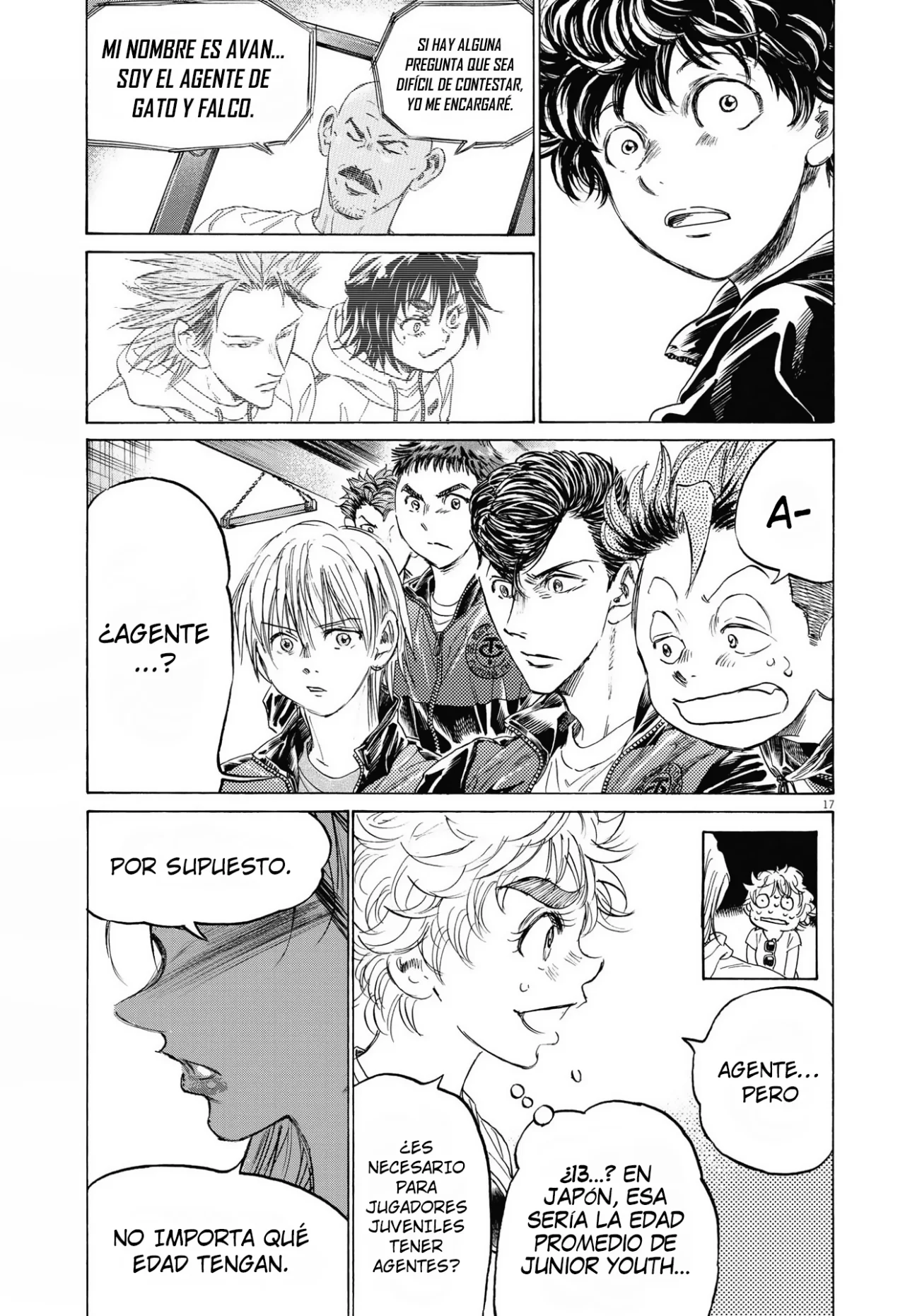 Read Ao ashi Español Manga Online