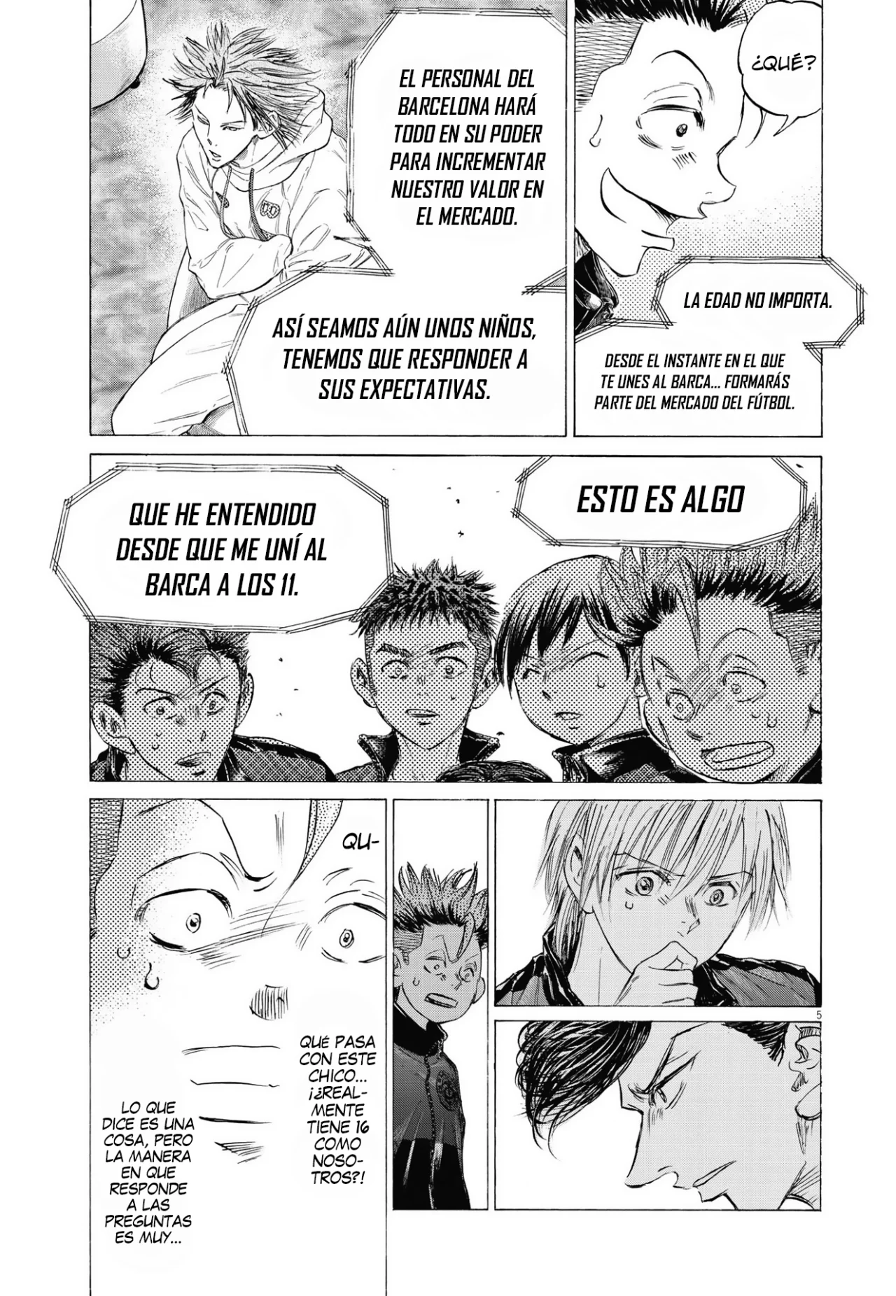 Read Ao ashi Español Manga Online