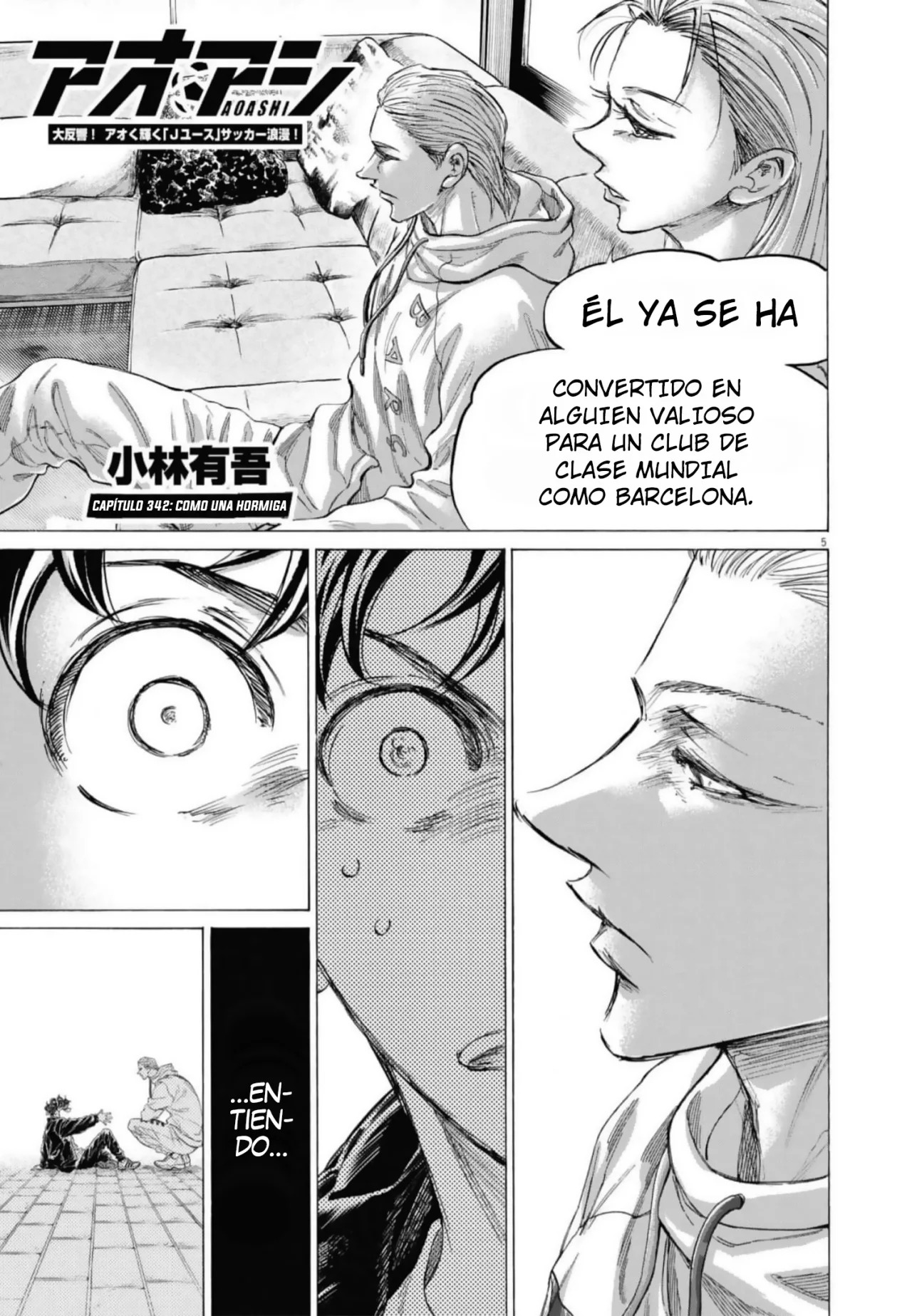 Read Ao ashi Español Manga Online