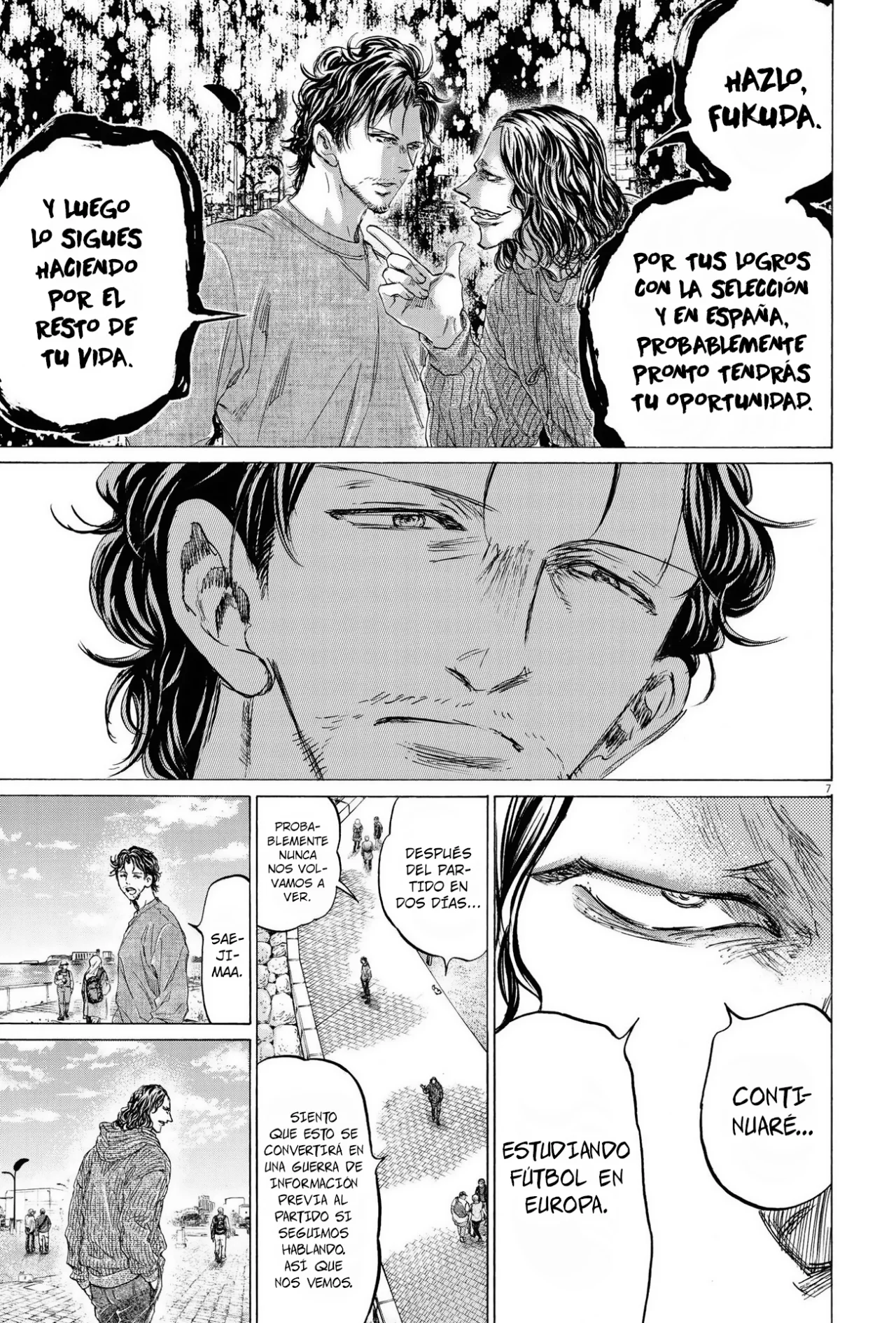 Read Ao ashi Español Manga Online