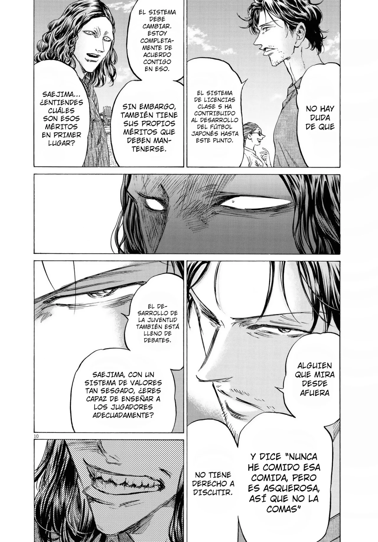 Read Ao ashi Español Manga Online