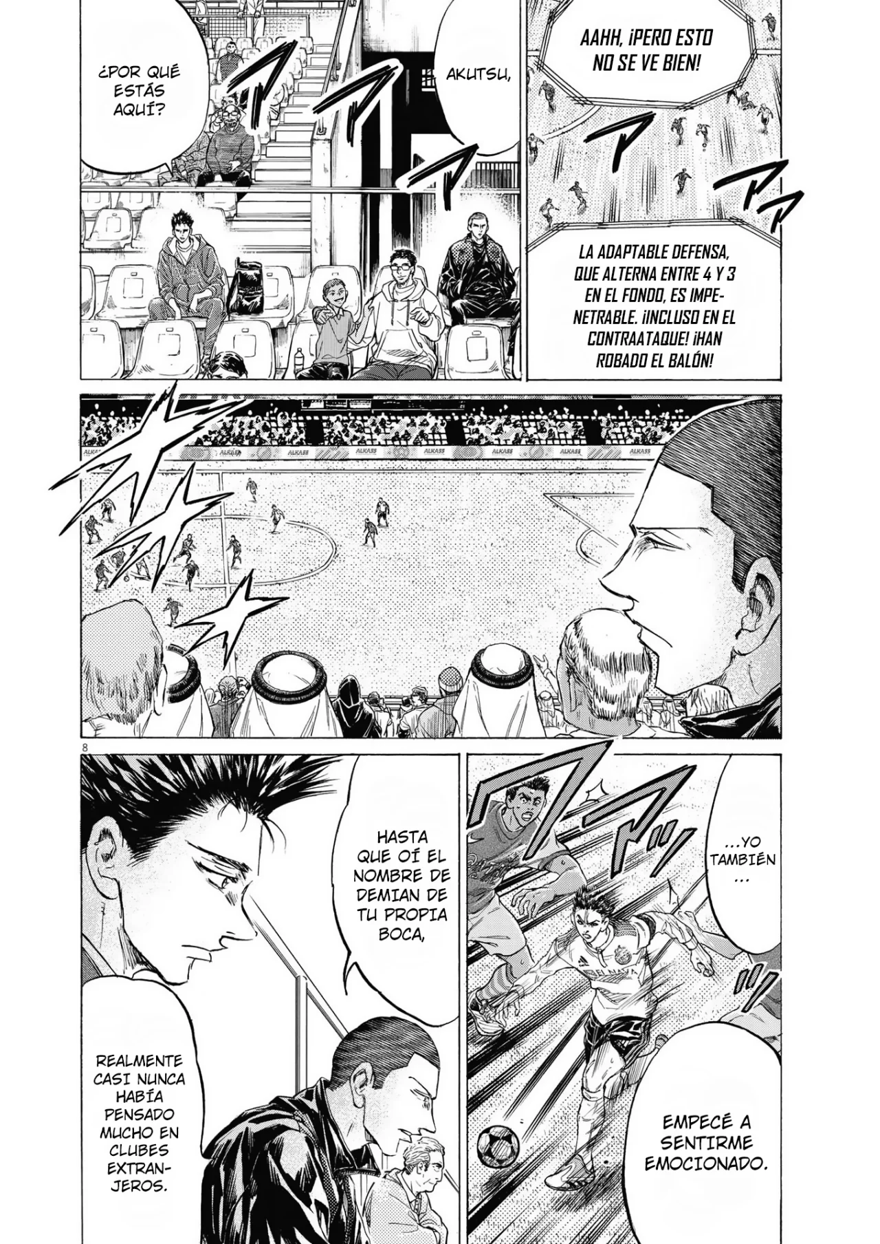 Read Ao ashi Español Manga Online