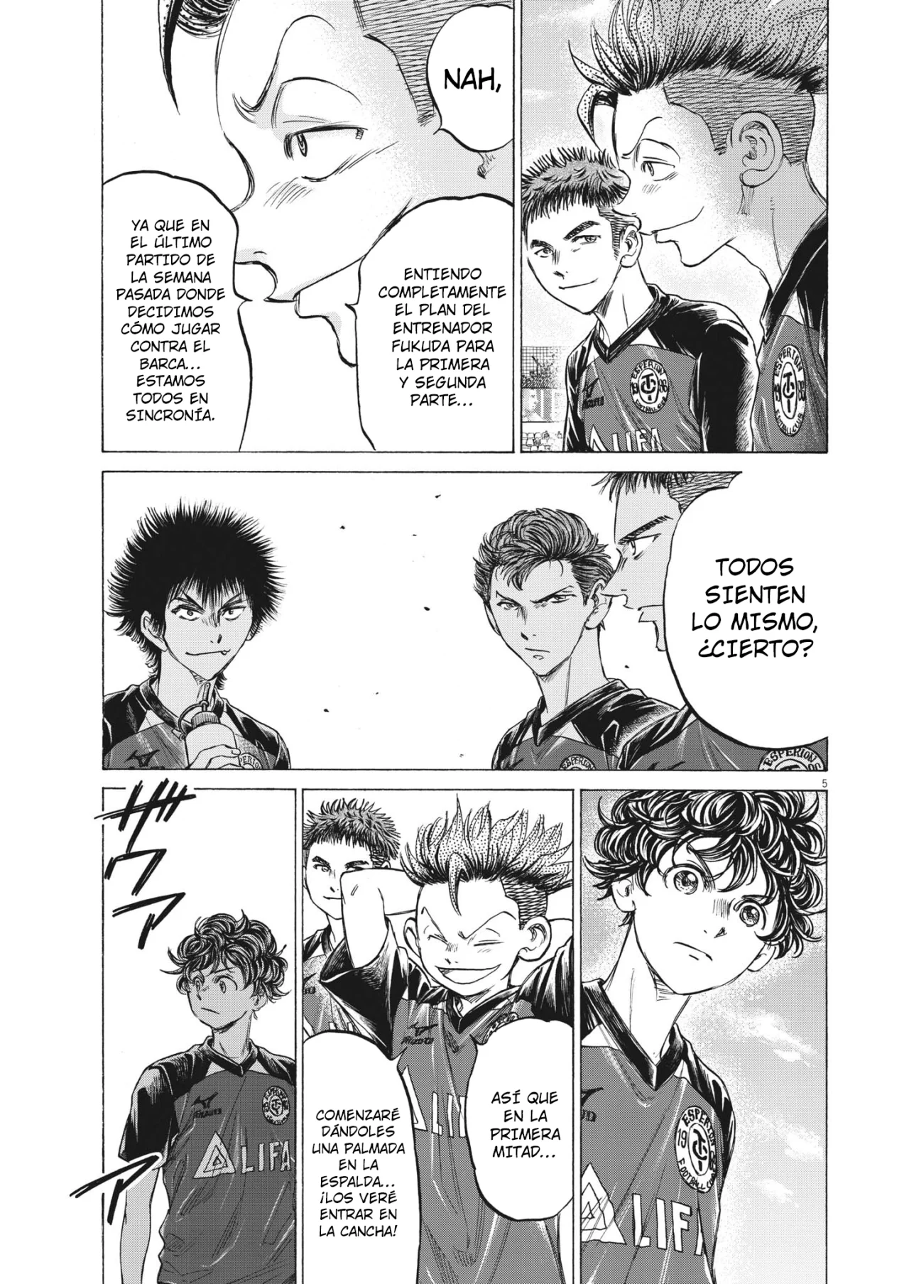 Read Ao ashi Español Manga Online