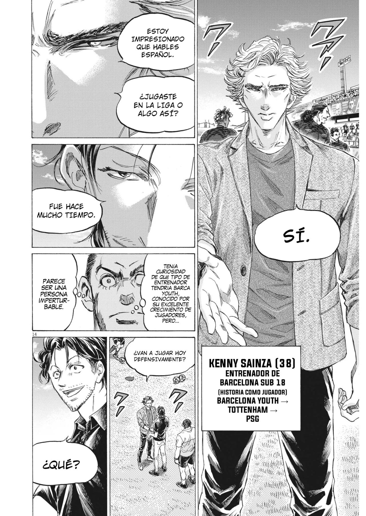 Read Ao ashi Español Manga Online