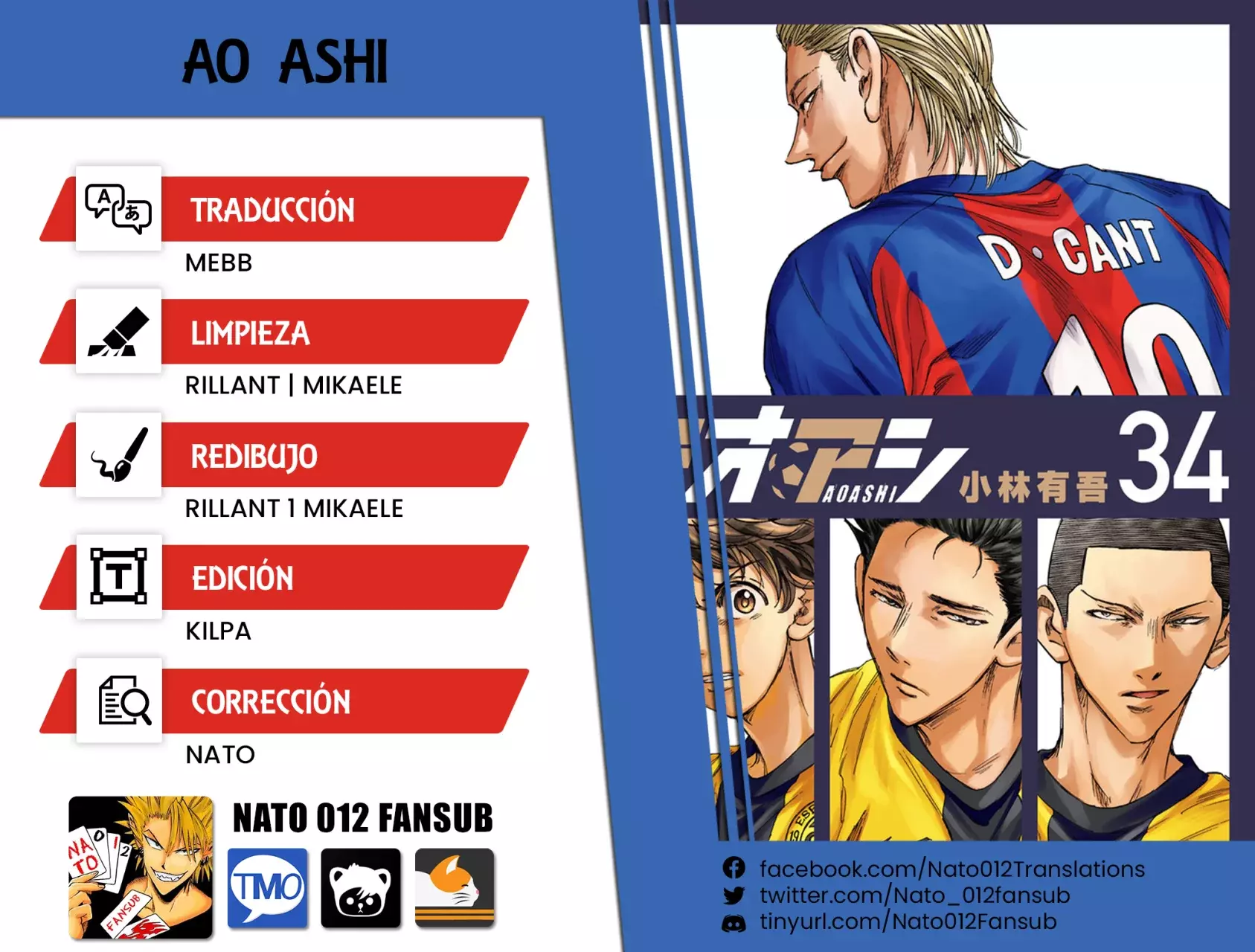 Read Ao ashi Español Manga Online