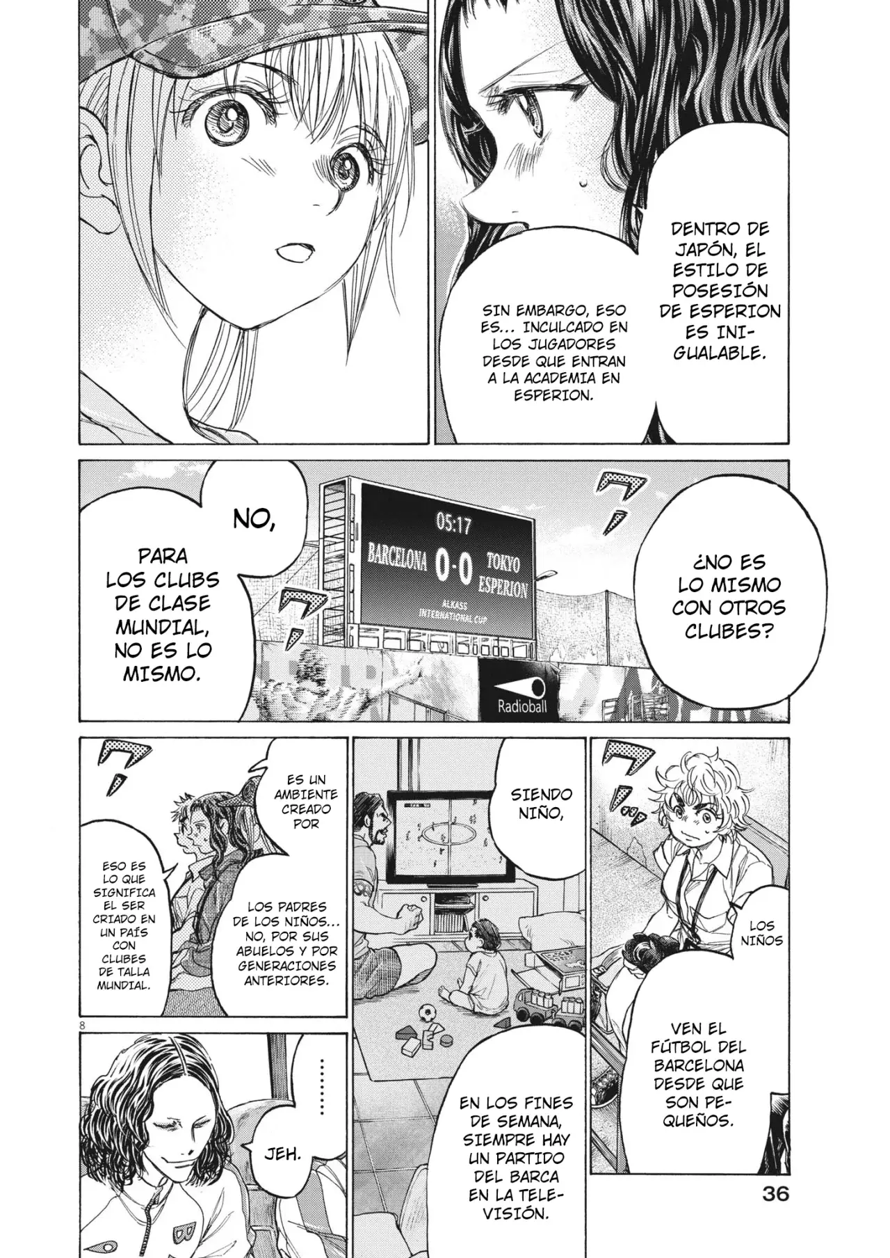 Read Ao ashi Español Manga Online