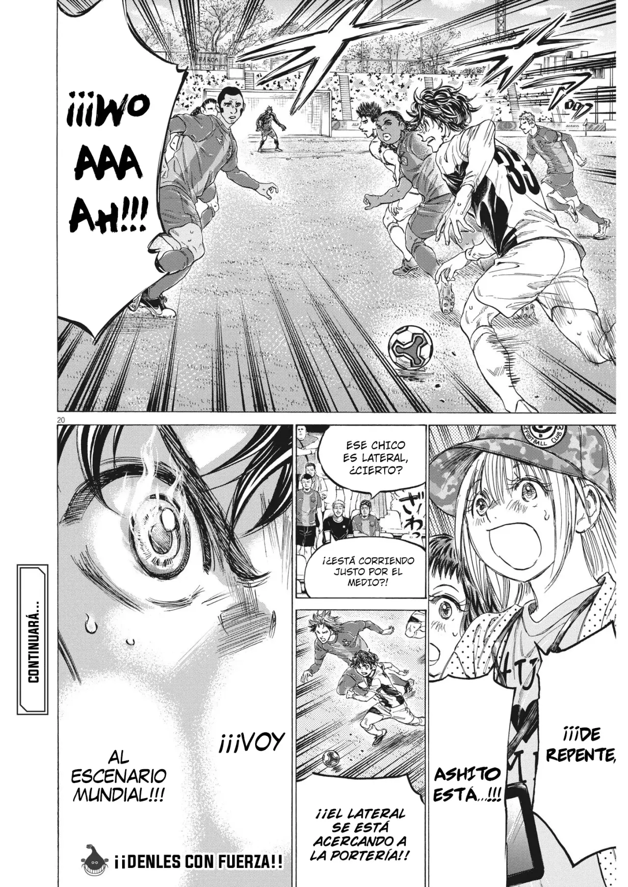 Read Ao ashi Español Manga Online