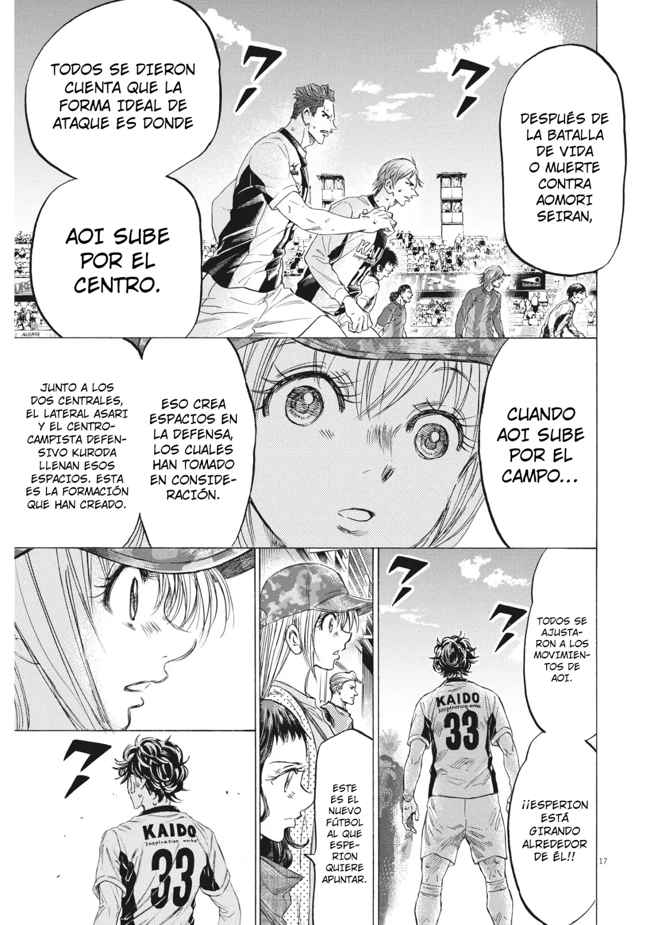 Read Ao ashi Español Manga Online