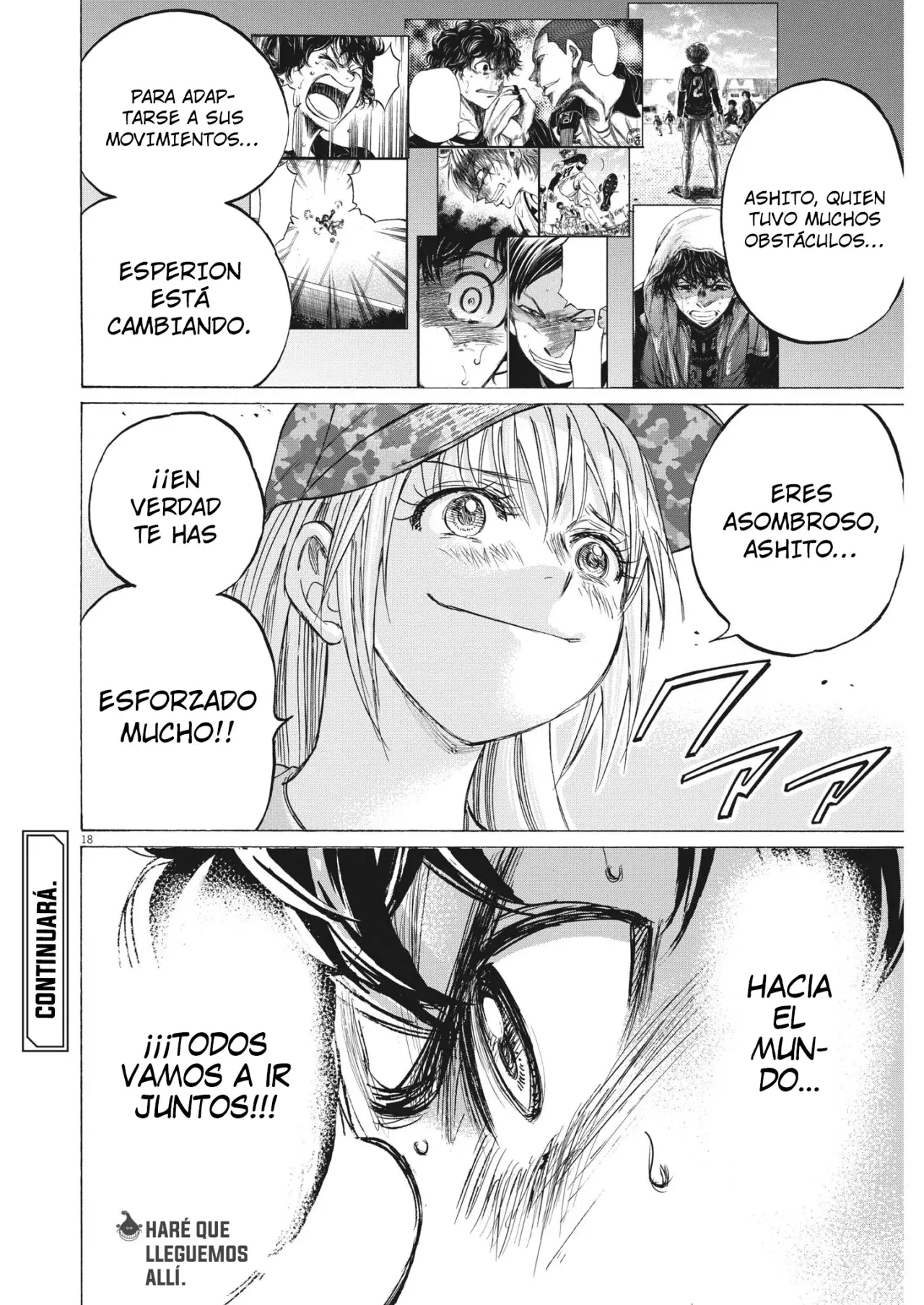 Read Ao ashi Español Manga Online