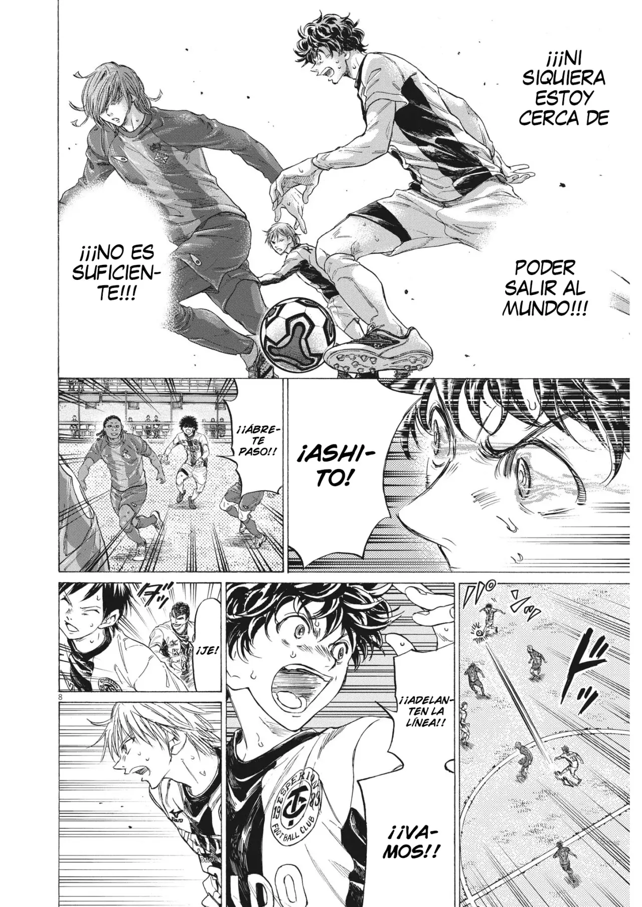 Read Ao ashi Español Manga Online