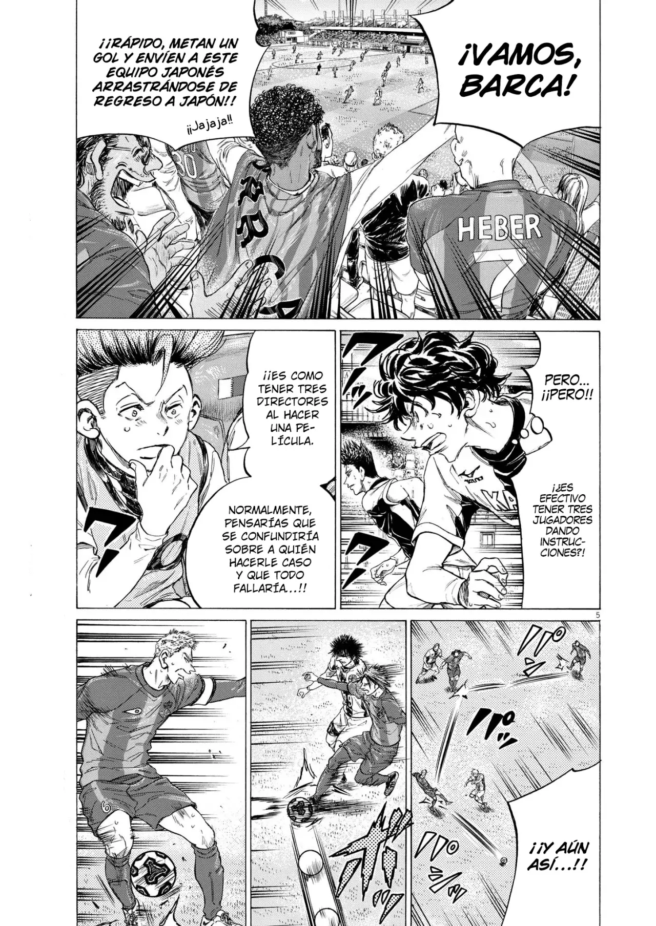 Read Ao ashi Español Manga Online