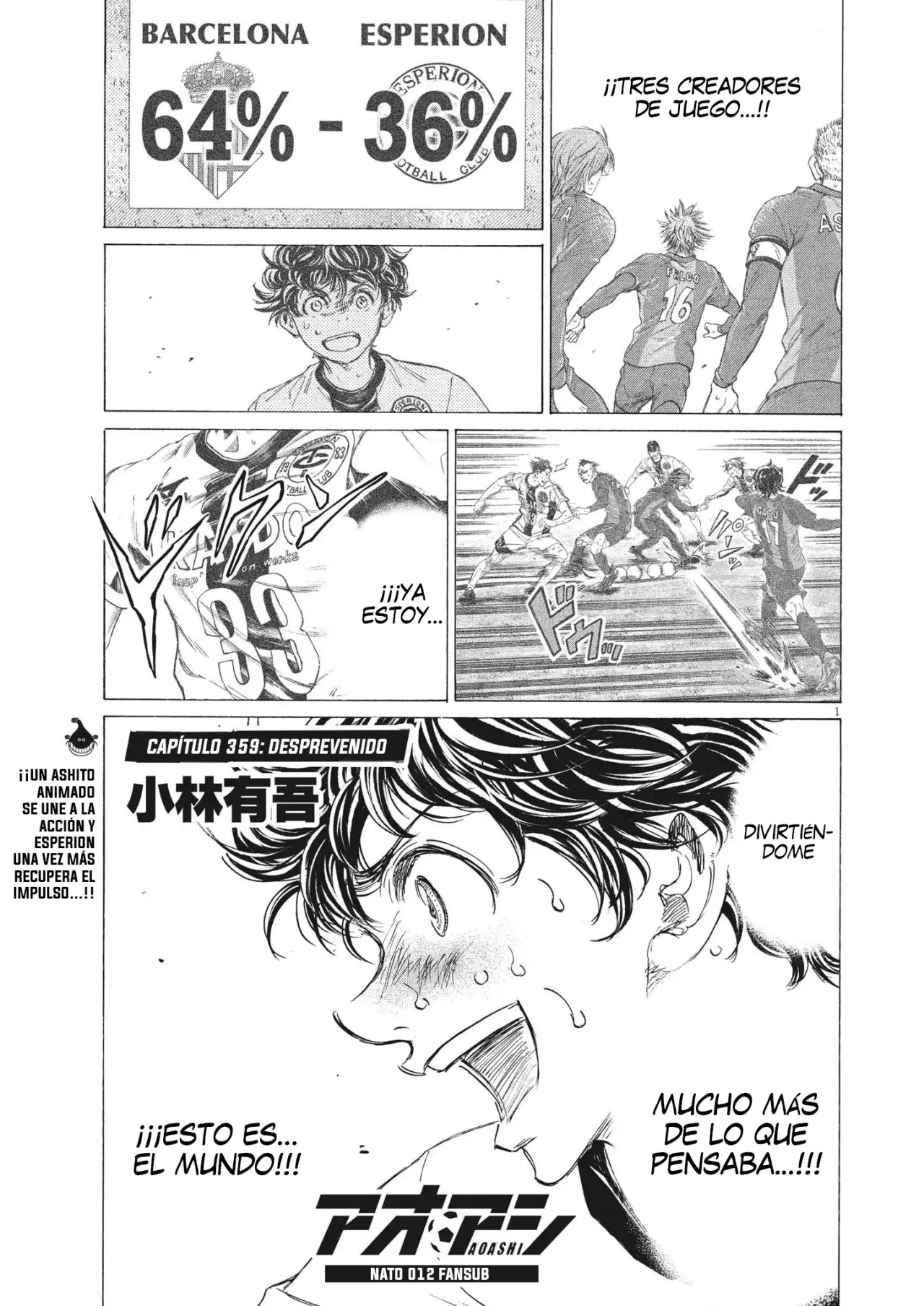 Read Ao ashi Español Manga Online