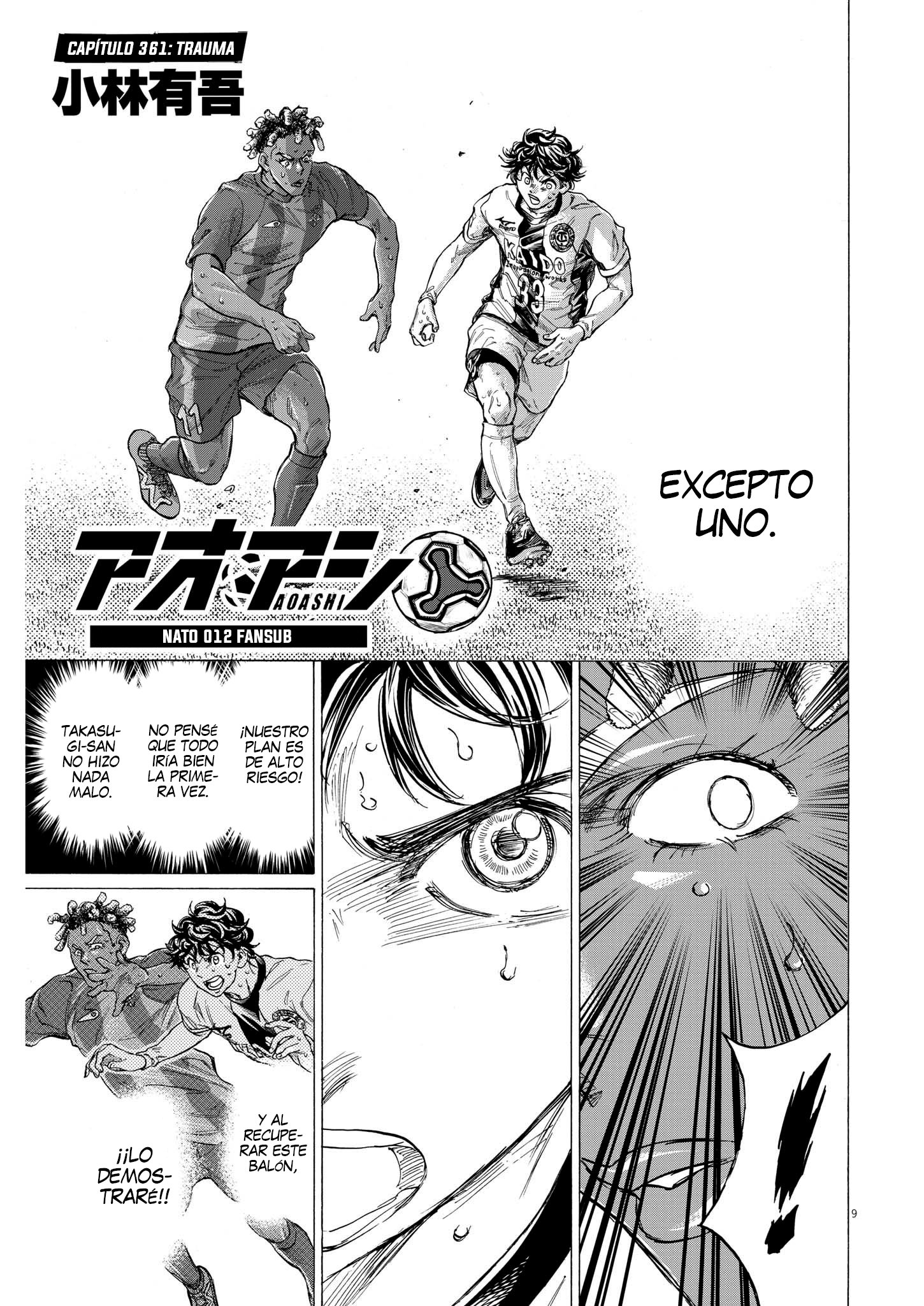 Read Ao ashi Español Manga Online