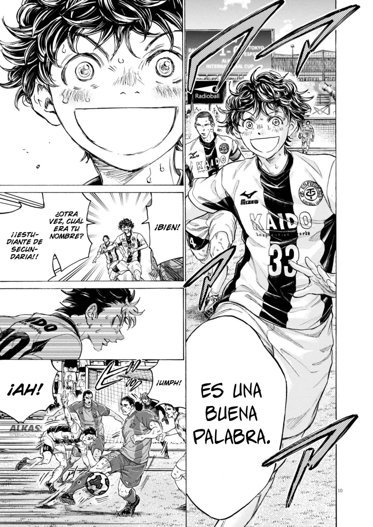 Read Ao ashi Español Manga Online