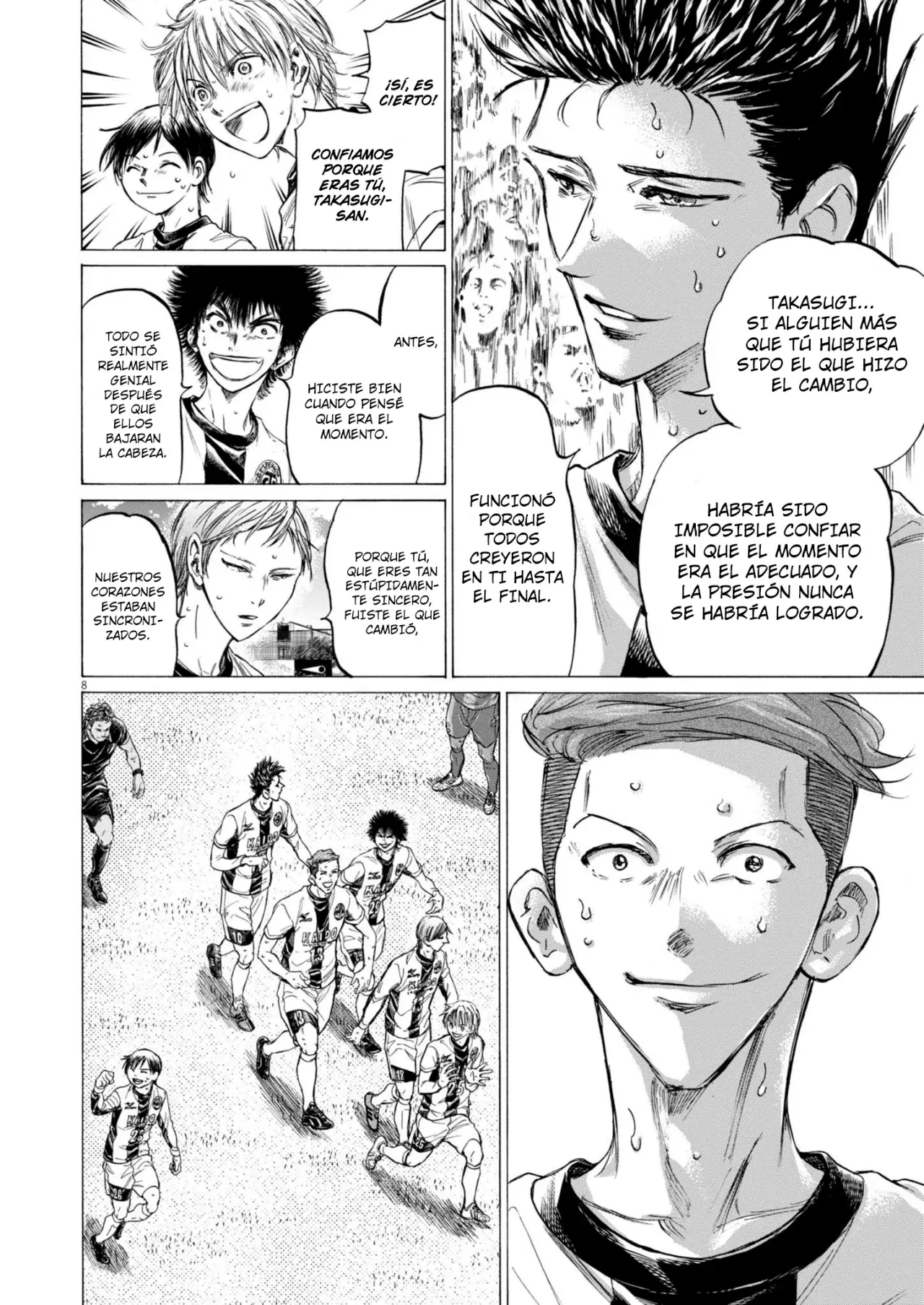 Read Ao ashi Español Manga Online