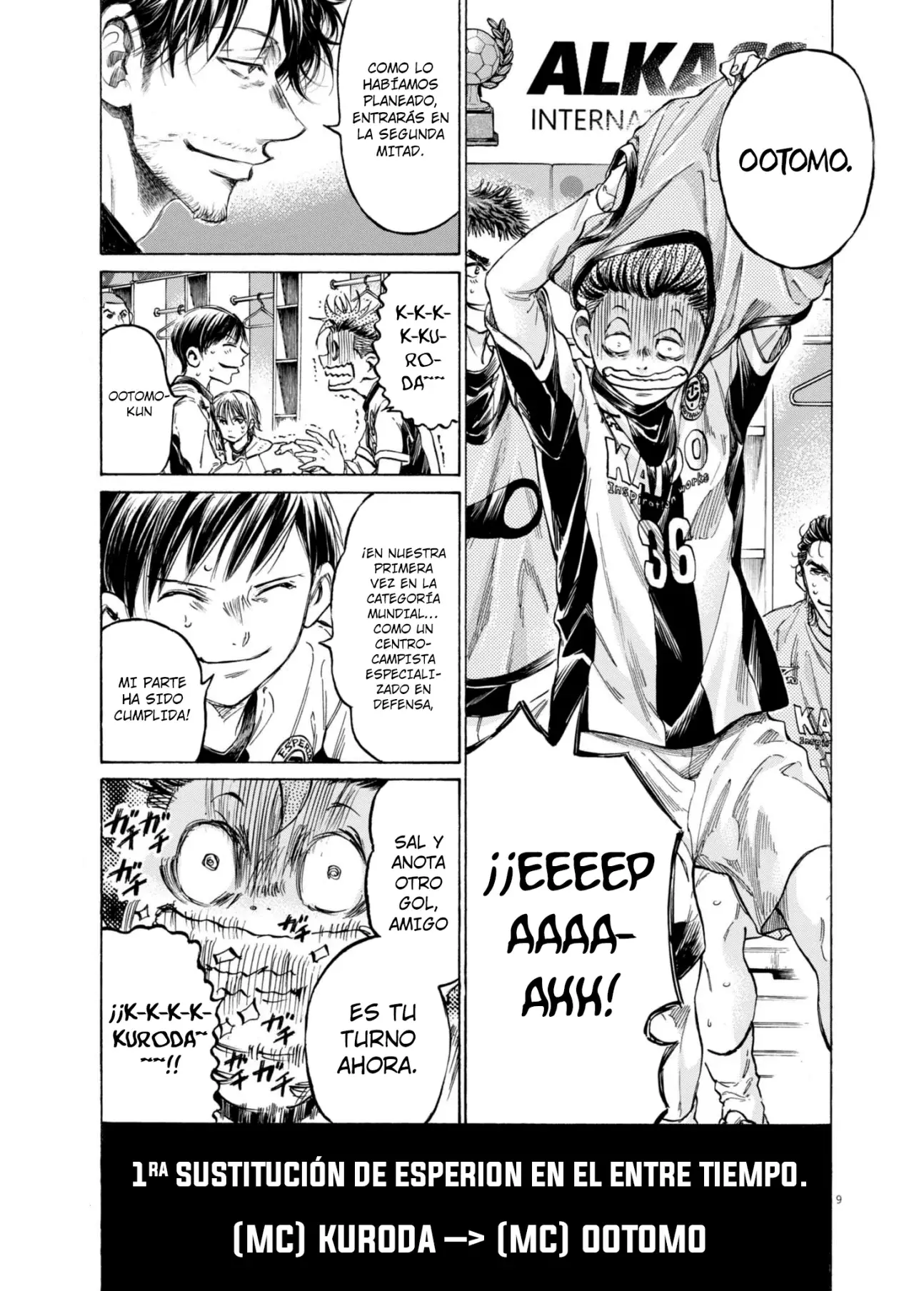 Read Ao ashi Español Manga Online