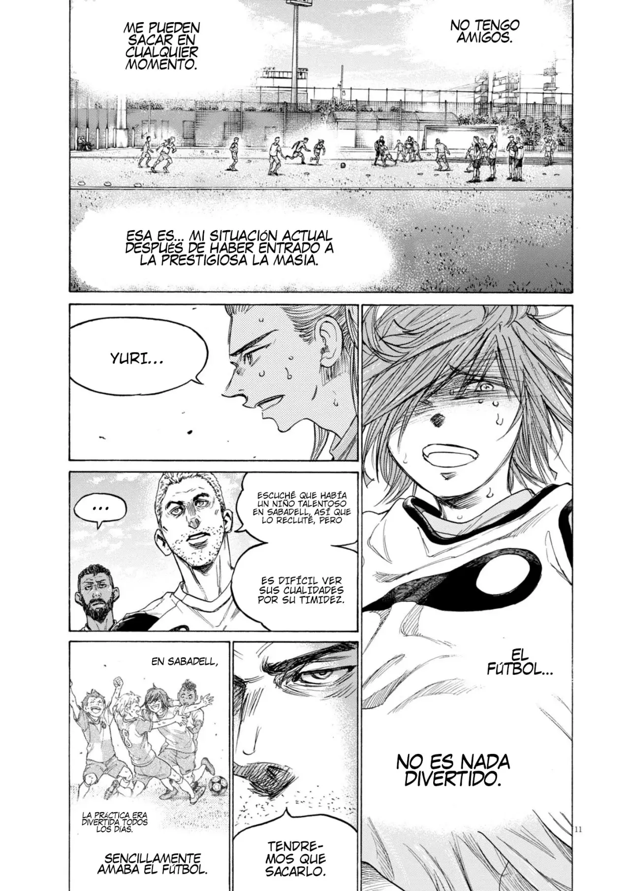 Read Ao ashi Español Manga Online