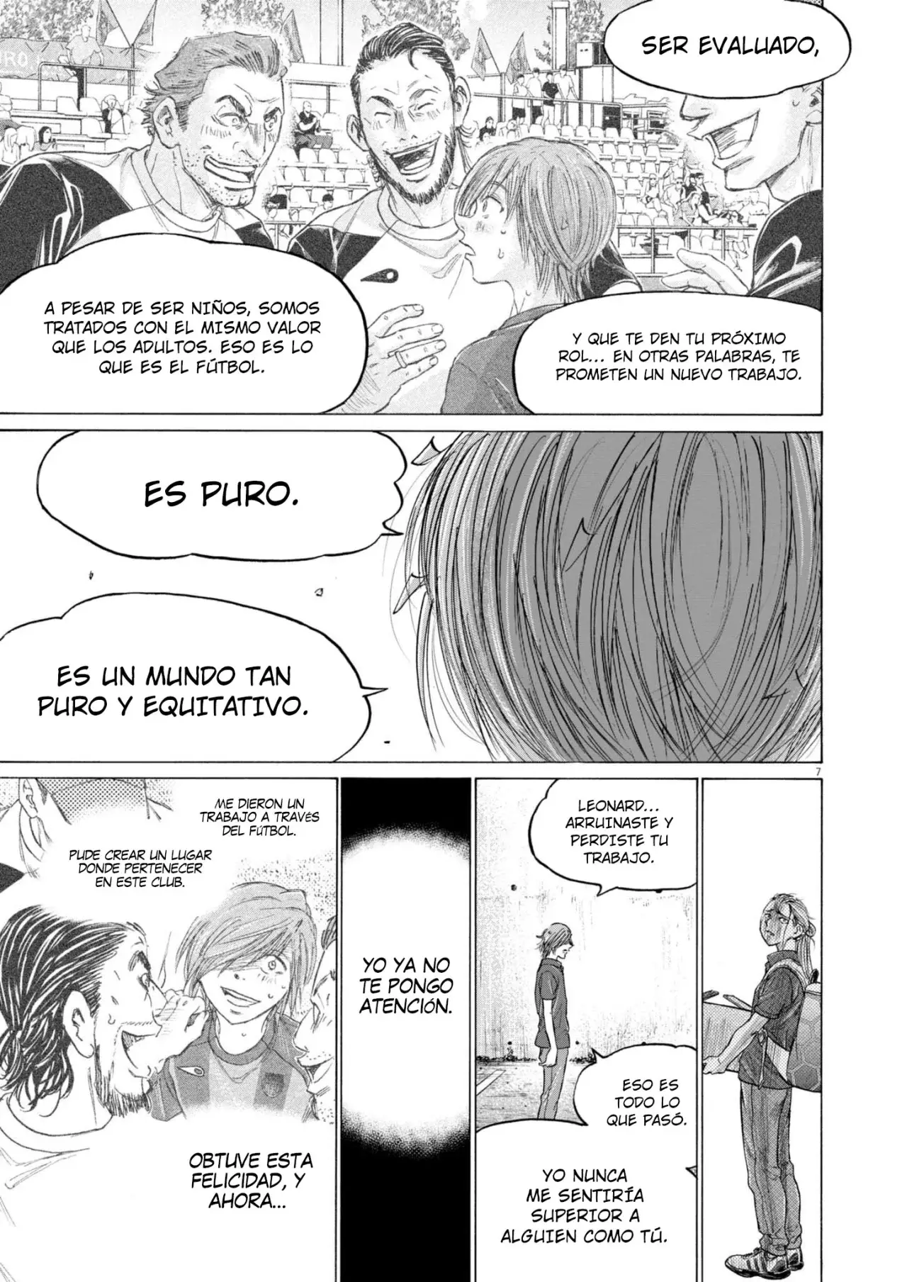 Read Ao ashi Español Manga Online