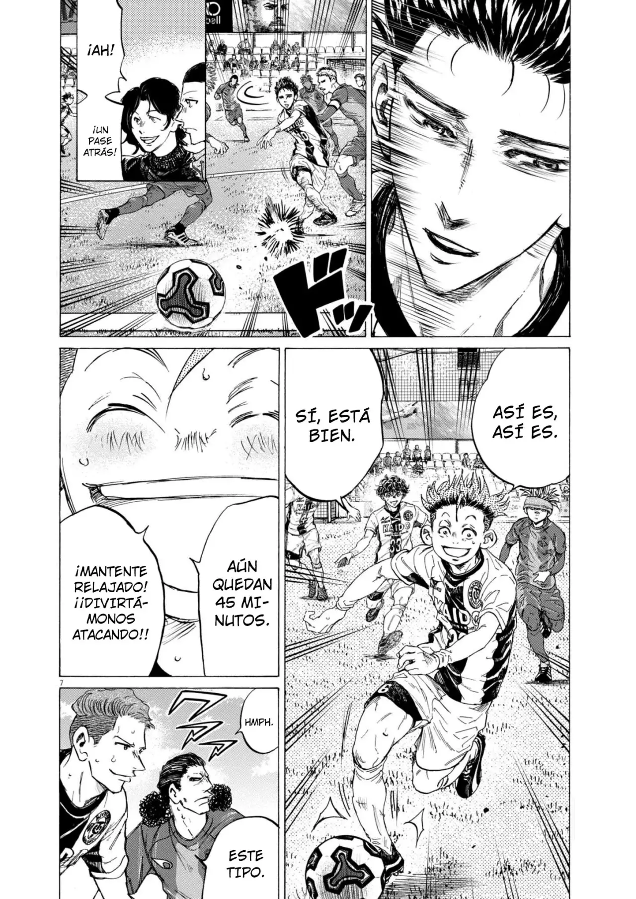 Read Ao ashi Español Manga Online