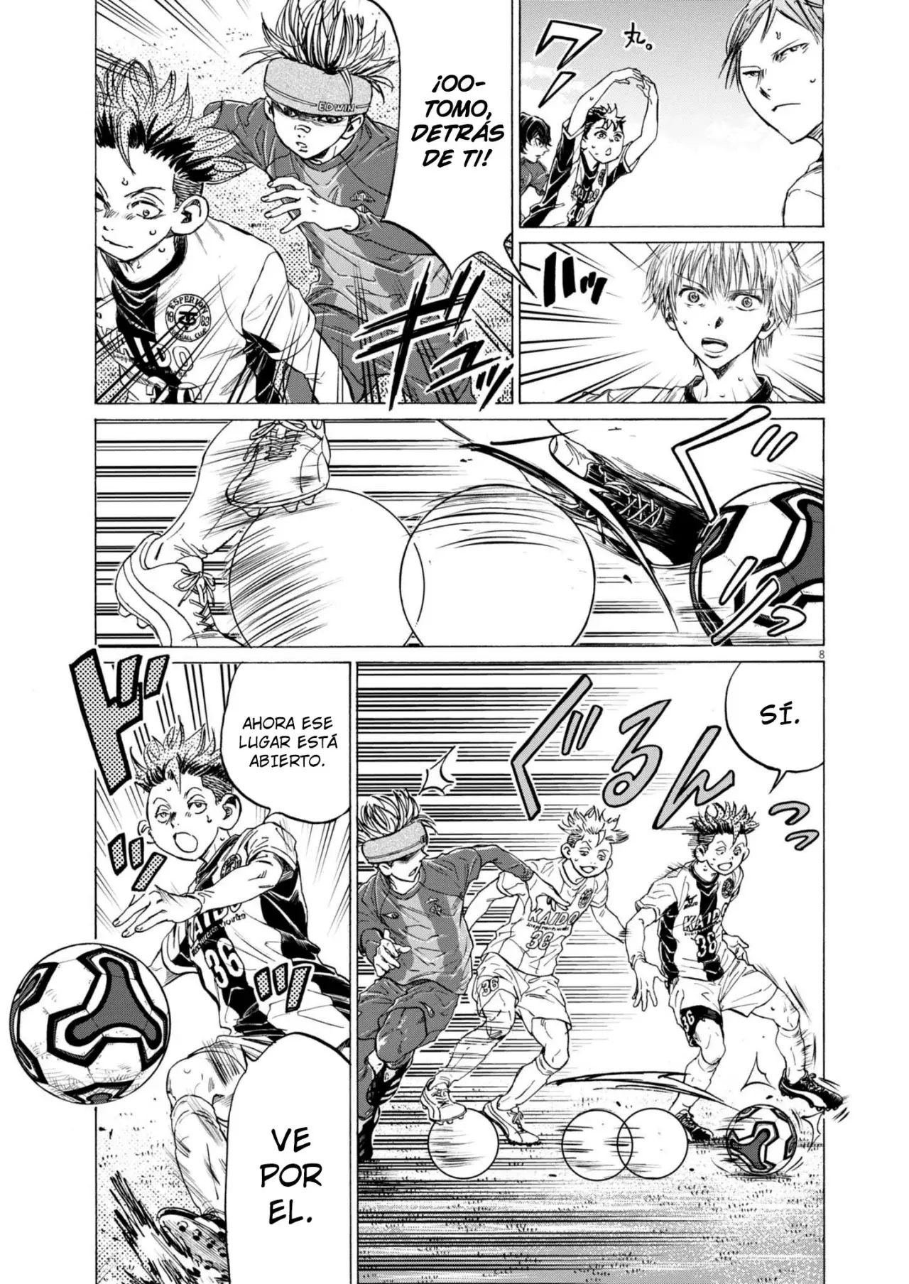 Read Ao ashi Español Manga Online