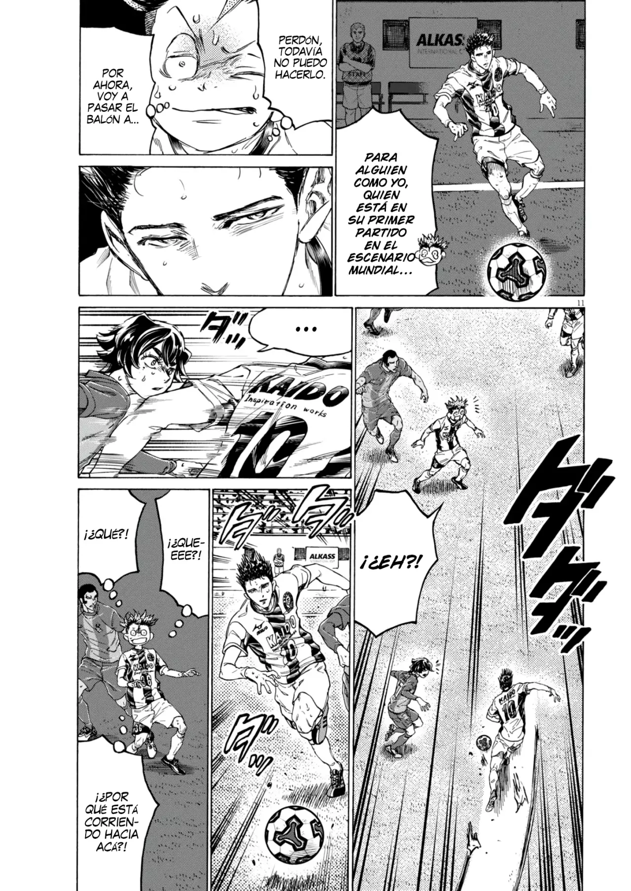 Read Ao ashi Español Manga Online