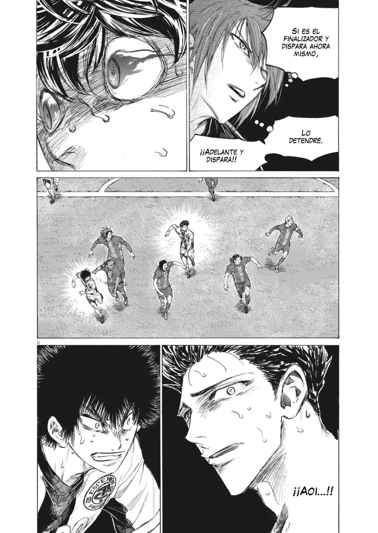 Read Ao ashi Español Manga Online