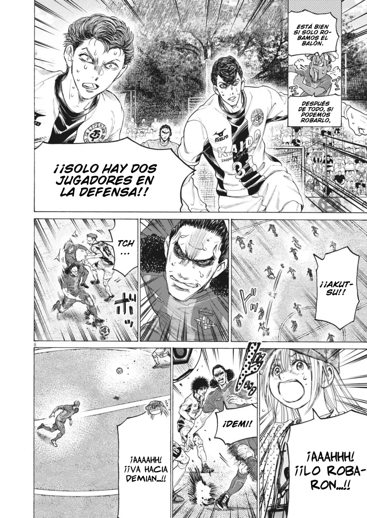 Read Ao ashi Español Manga Online