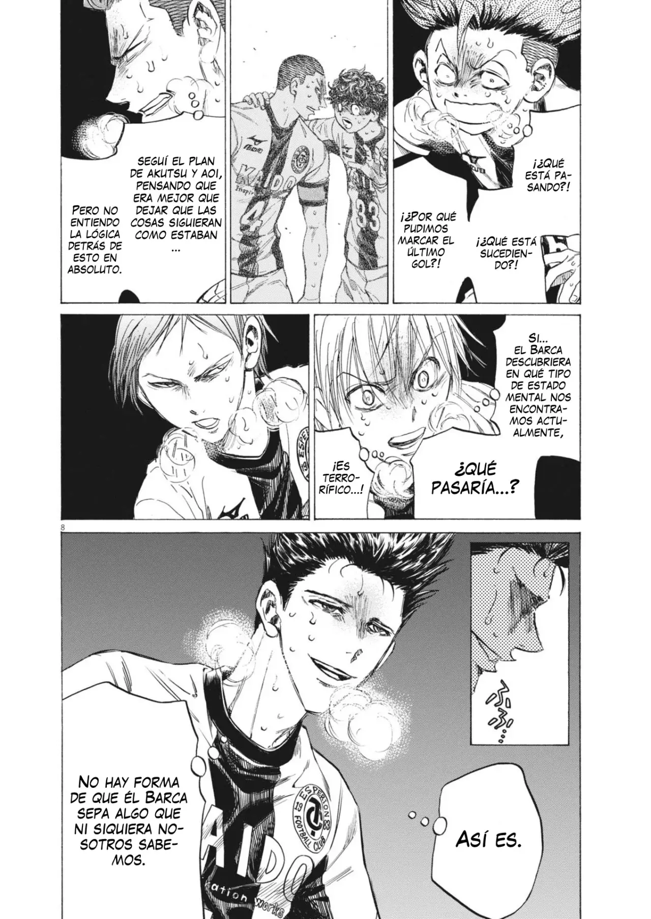 Read Ao ashi Español Manga Online